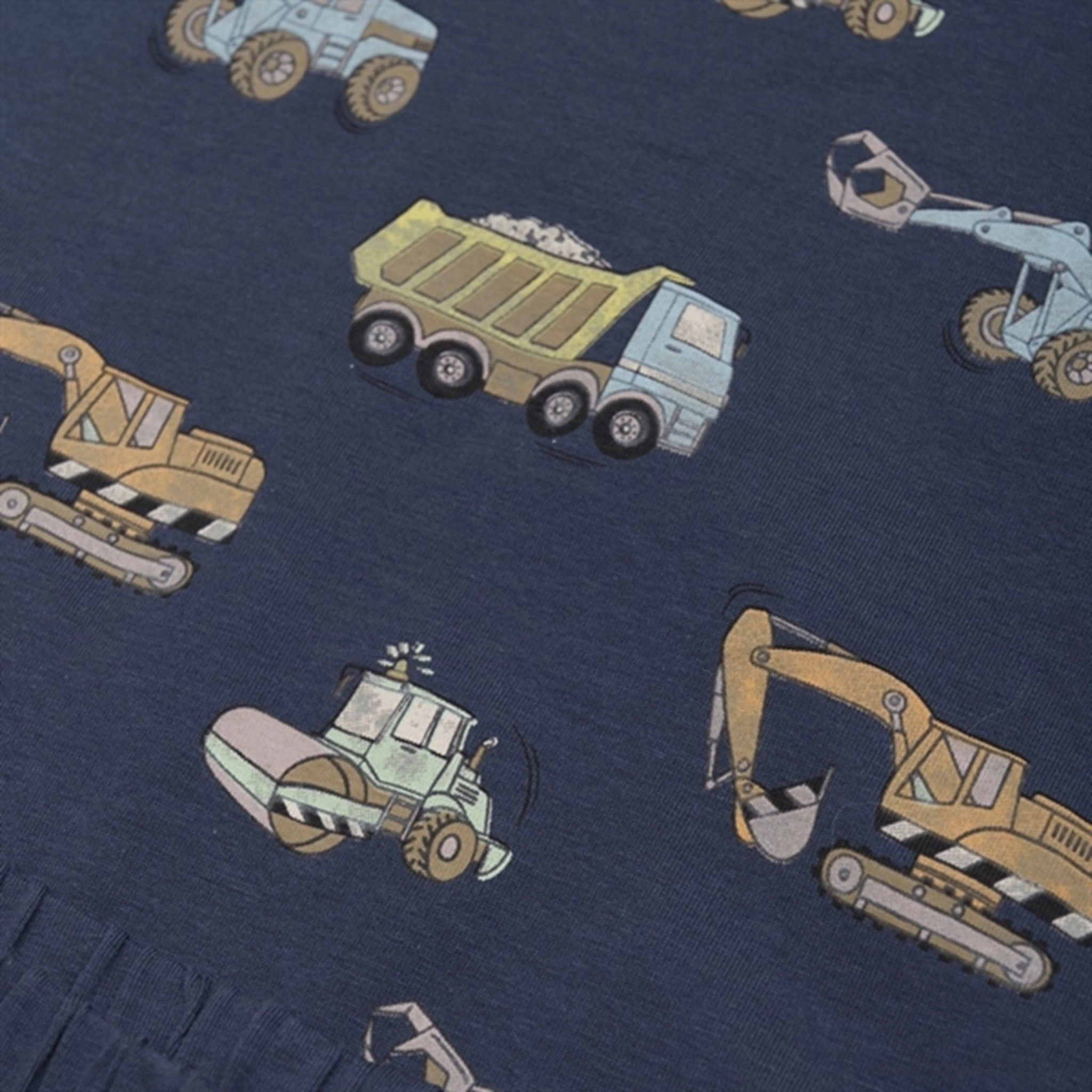 Minymo Blue Nights 2-delt Set AOP Breathable Mesh Panels