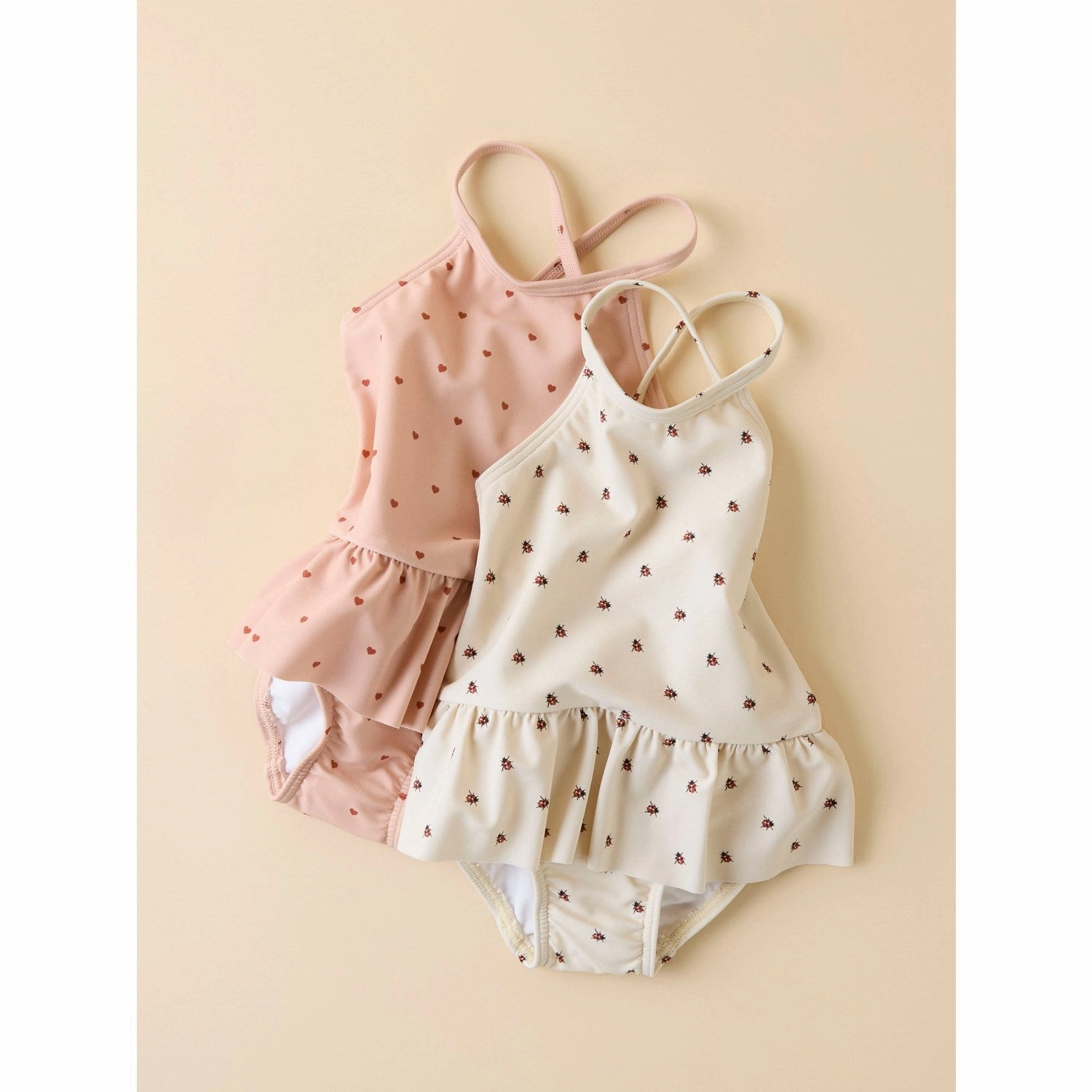 Lil'Atelier Whitecap Gray Helga Swimsuit 4 Way Stretch Material