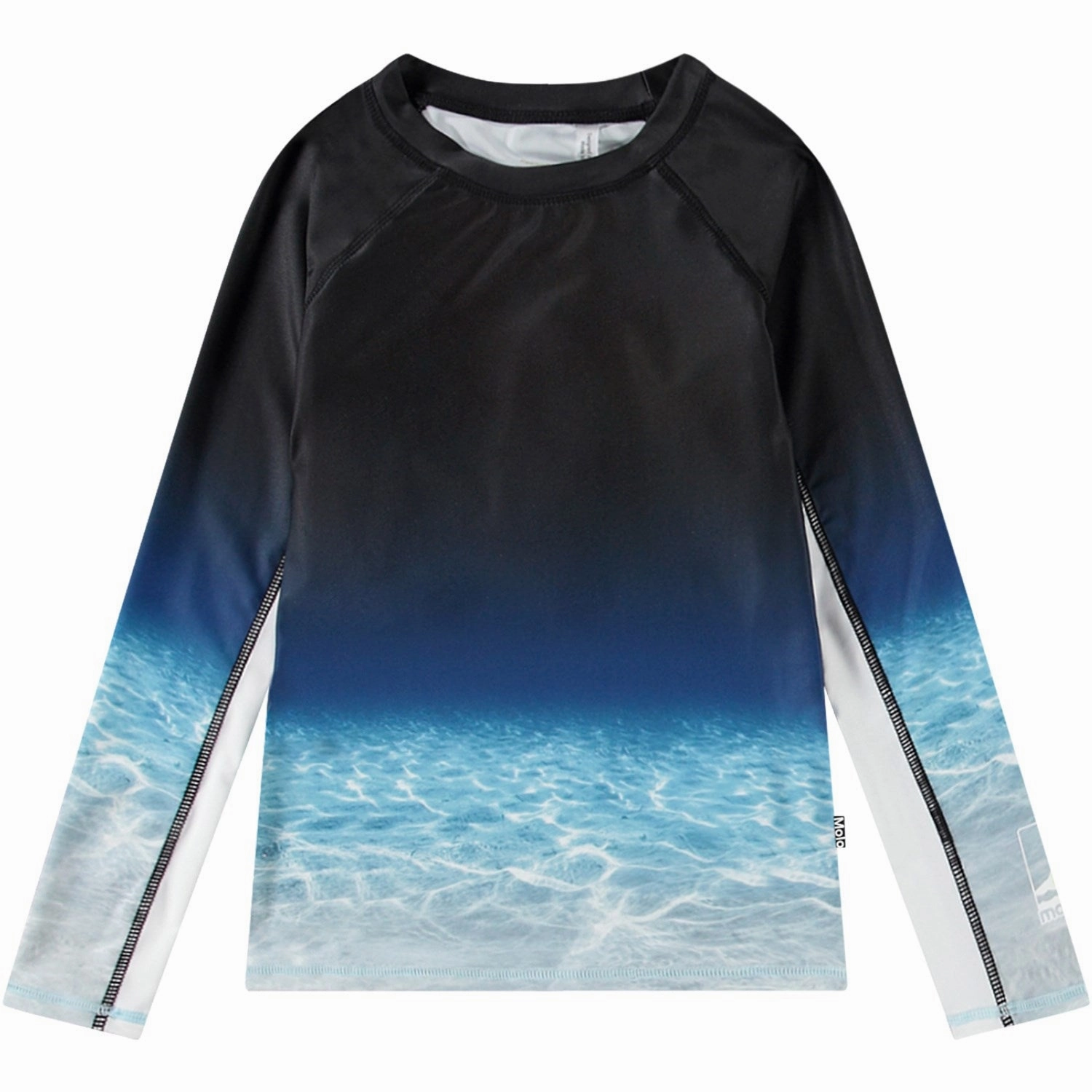Coastal-Charm Molo Faded Ocean Neptune LS Swim Top