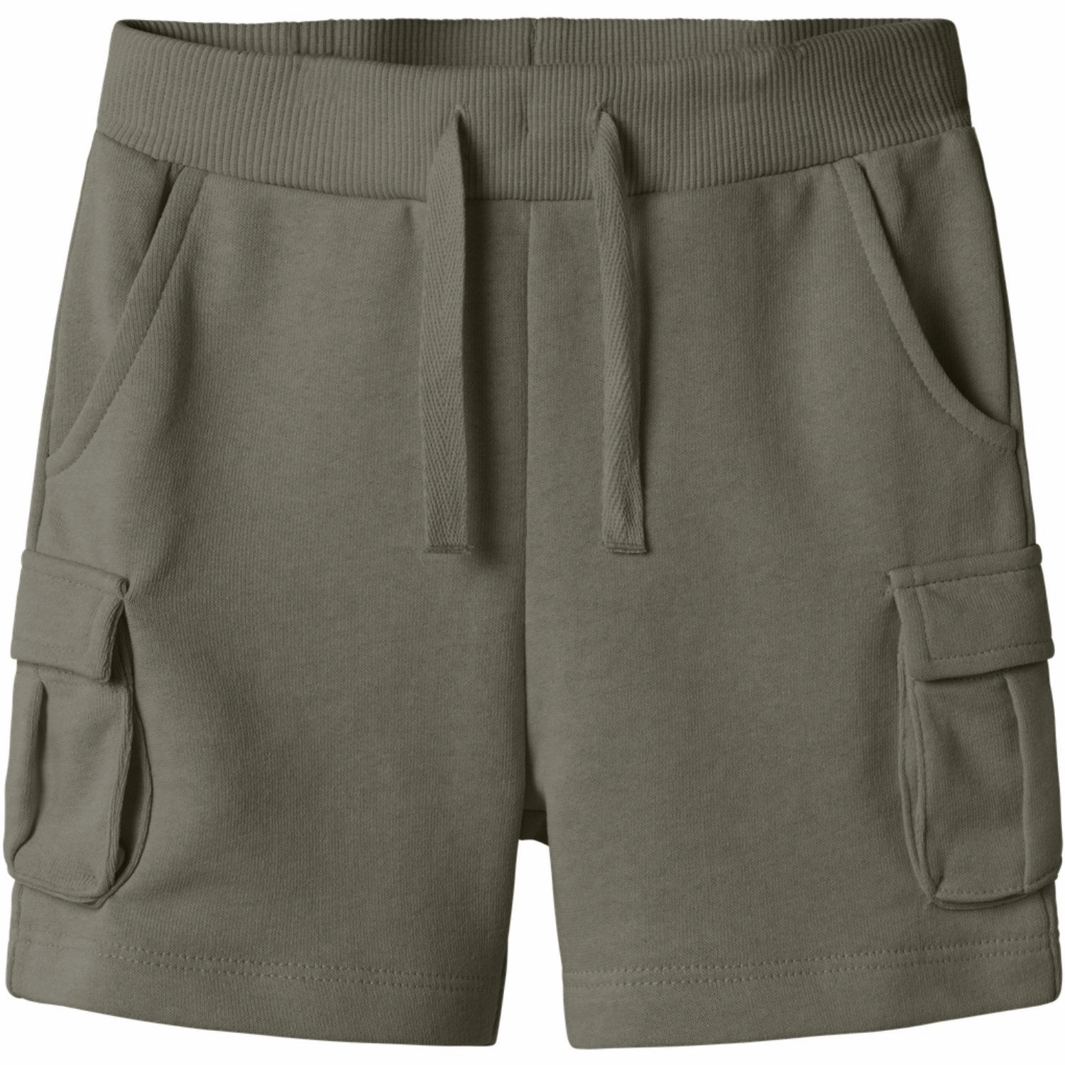 Name It Dusty Olive Oli Sweat Shorts Noos color - fast Modern Look