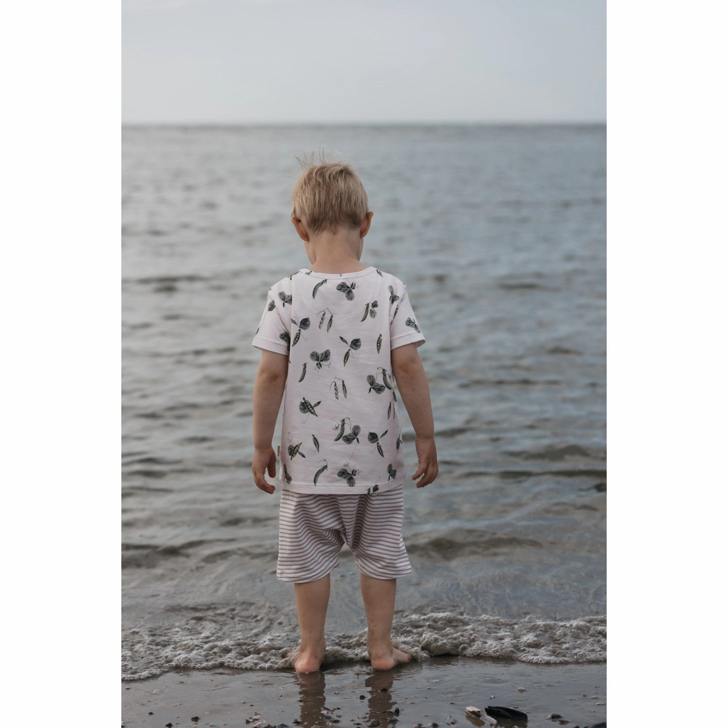 Petit Piao? Mineral Green Shorts Sum Printed soccer uniform Versatile Styling