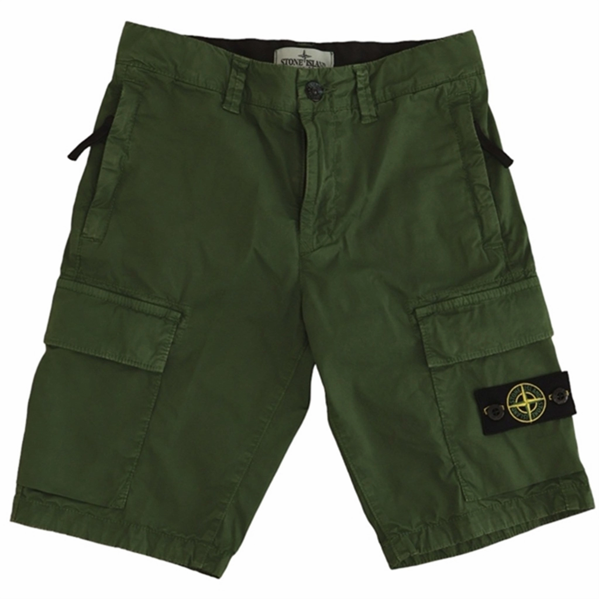 Everyday Basic Stone Island Junior Bermuda Shorts Bottle Green