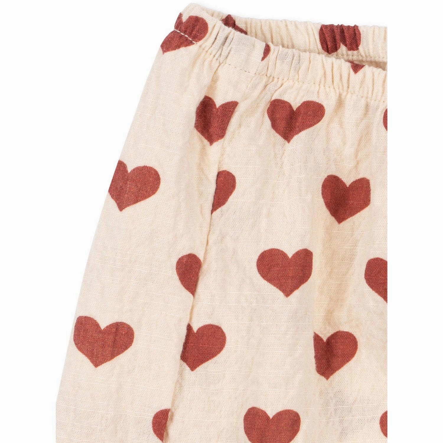 Soft touch finish Konges Sl?jd Amour Rouge Ava Slit Shorts Gots