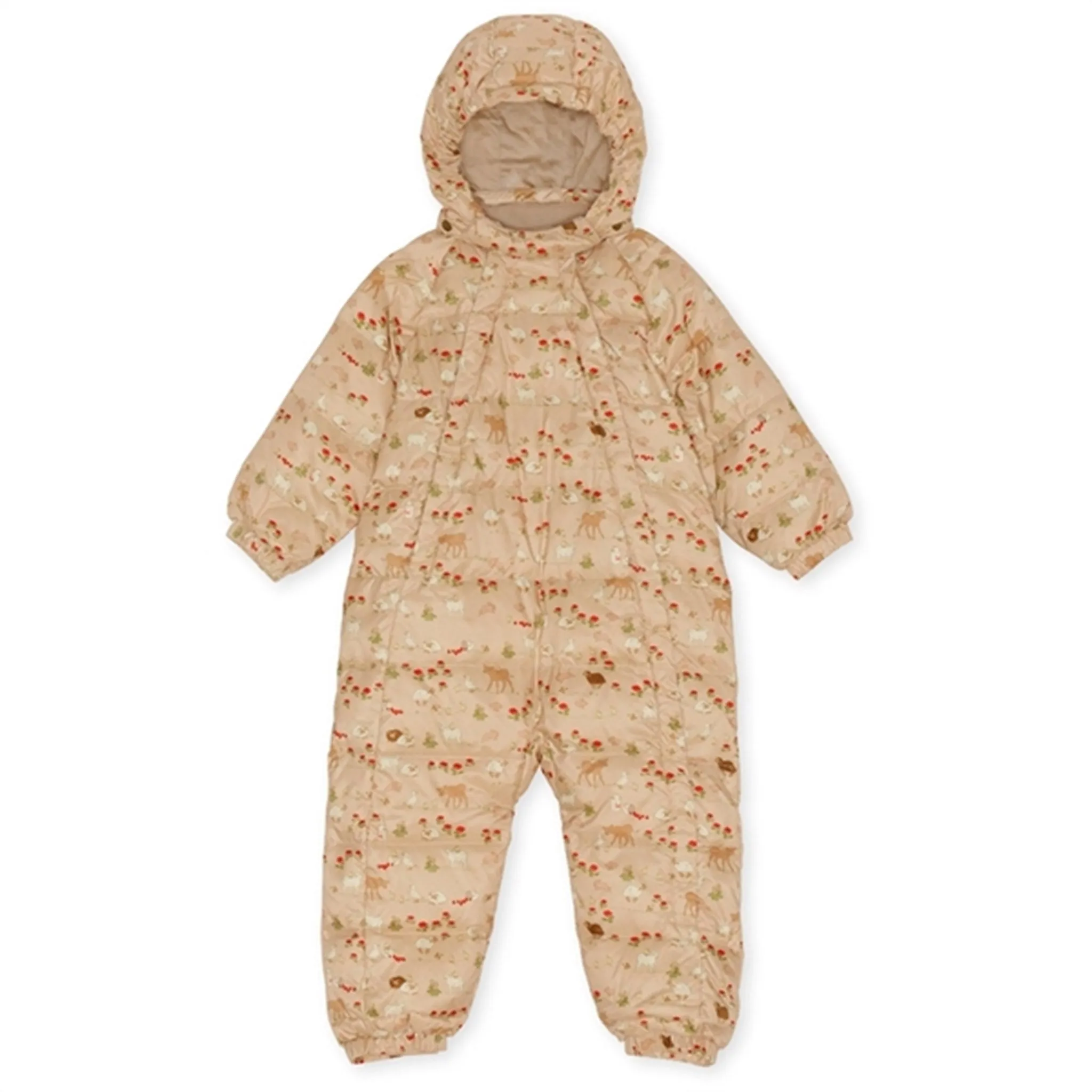 Embroidered-Detail Konges Sl?jd Onesie Baby Farmstastic