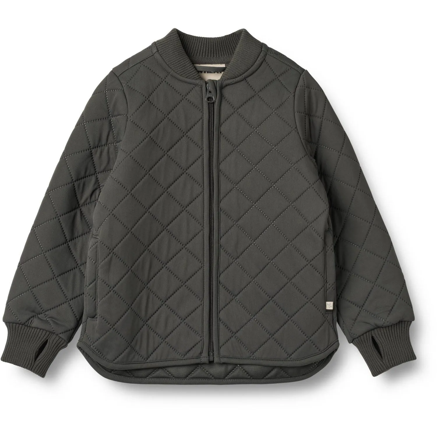 Wheat Raven Thermo Jacket Loui Mix-And-Match Feminine tie-front top