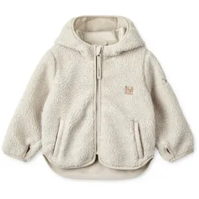 Liewood Leopard/Sandy Mara Pile Embroidery Jacket With Ears Adaptive Temperature Control