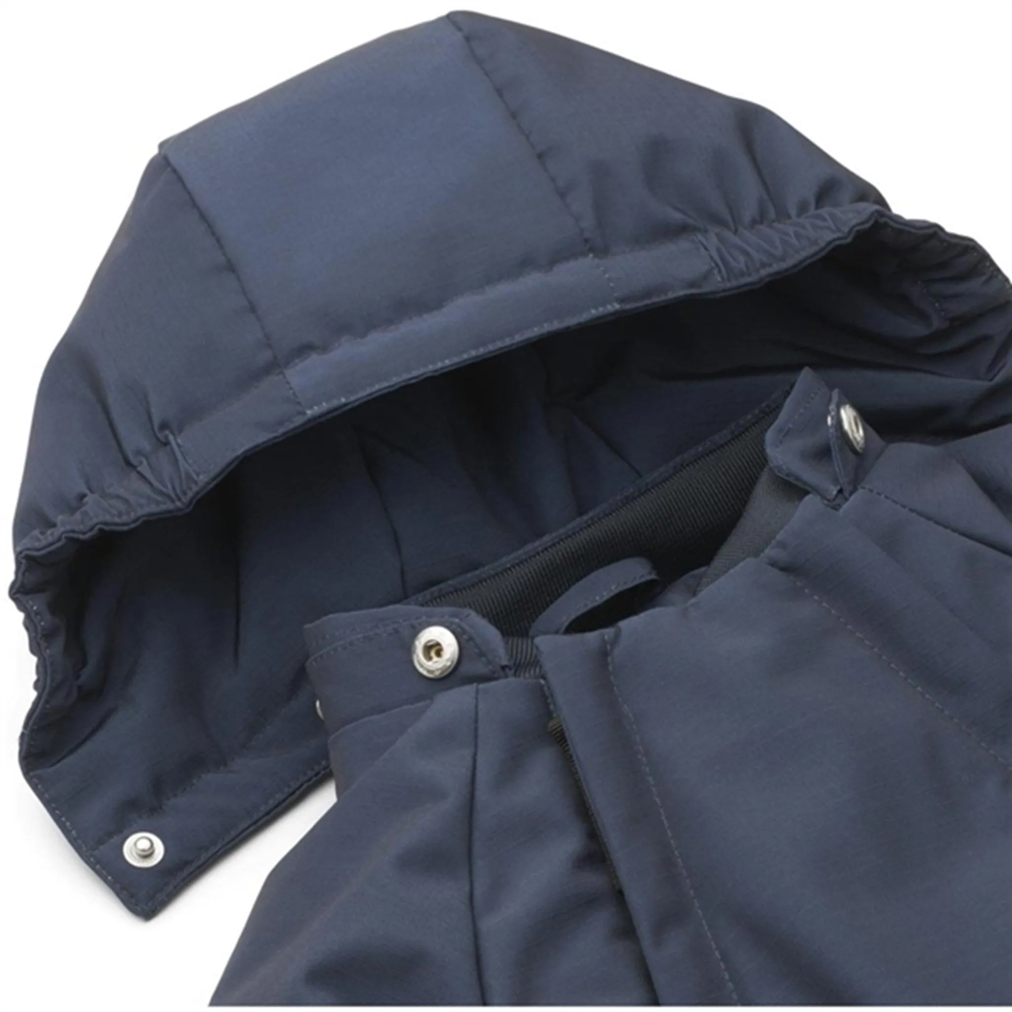 Liewood Lin Baby Snowsuit Classic Navy Satin-Sleeve Editor??s-Pick