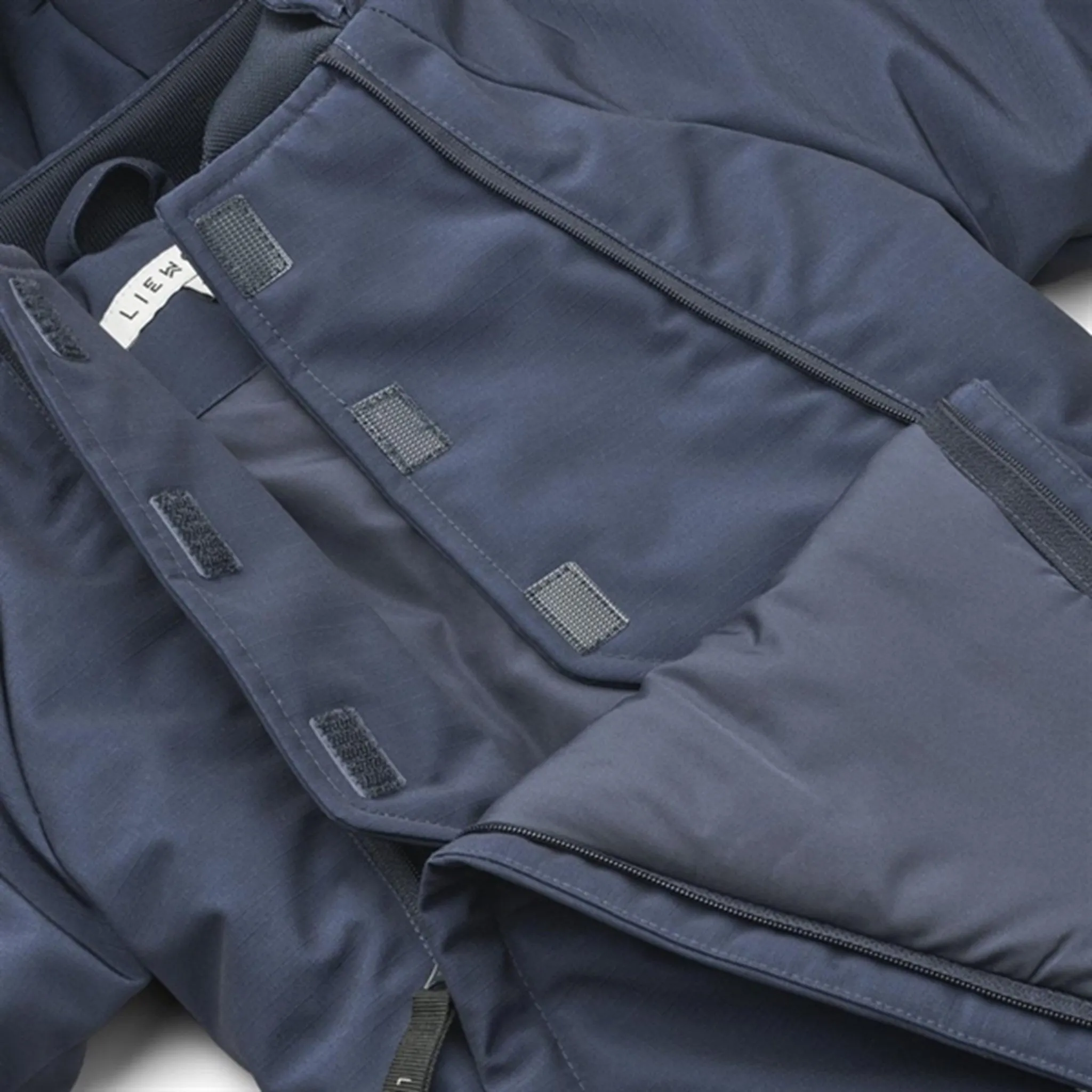 Liewood Lin Baby Snowsuit Classic Navy Baby-Shower Printed-Fabric