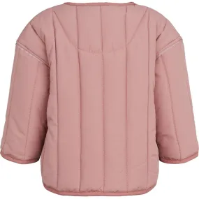 MarMar Rose Parfait Ovalino Quilt Thermo Jacket Flattering blouse