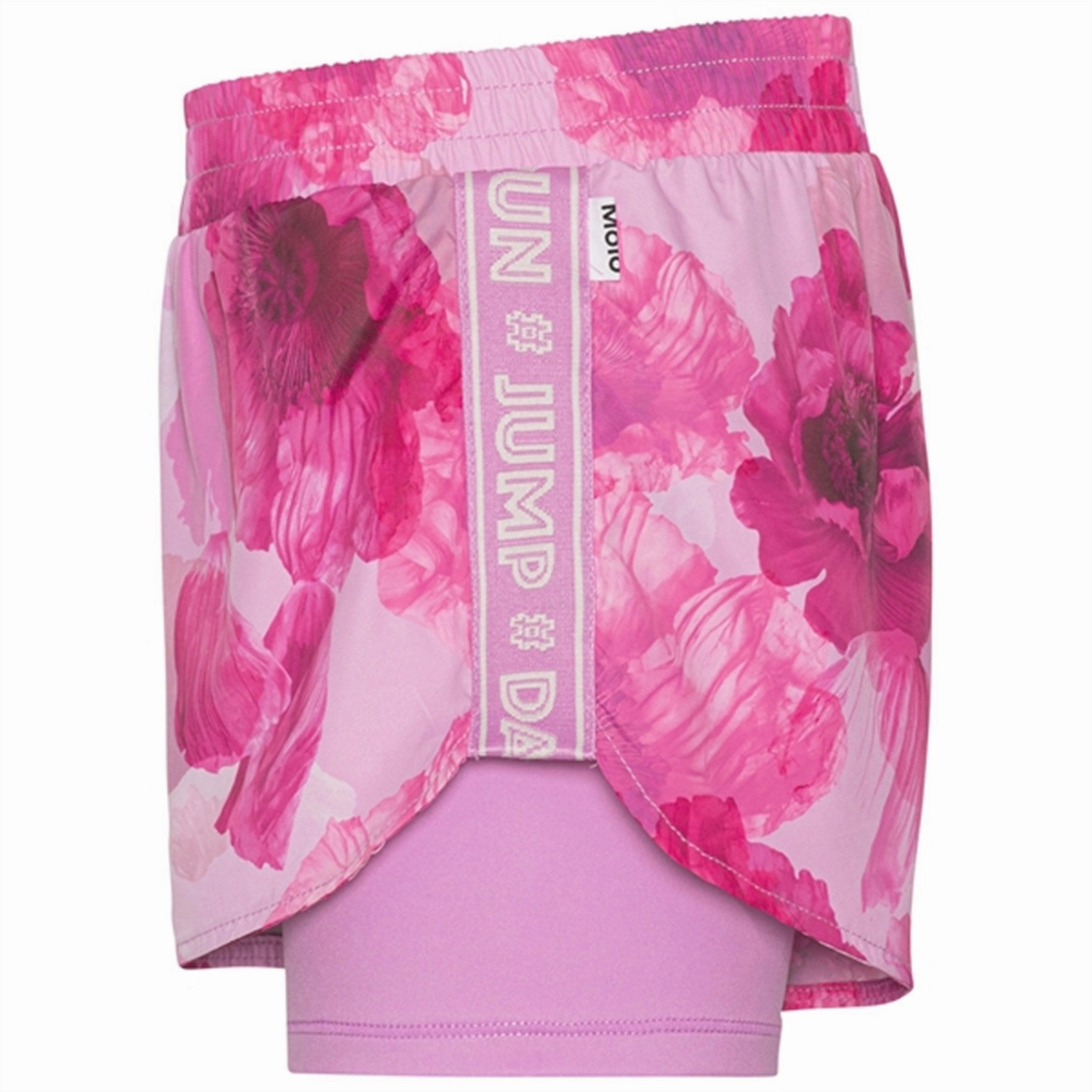 Relaxed Movement Fitness Look Molo Exercise Dreamy Poppies Omari Shorts