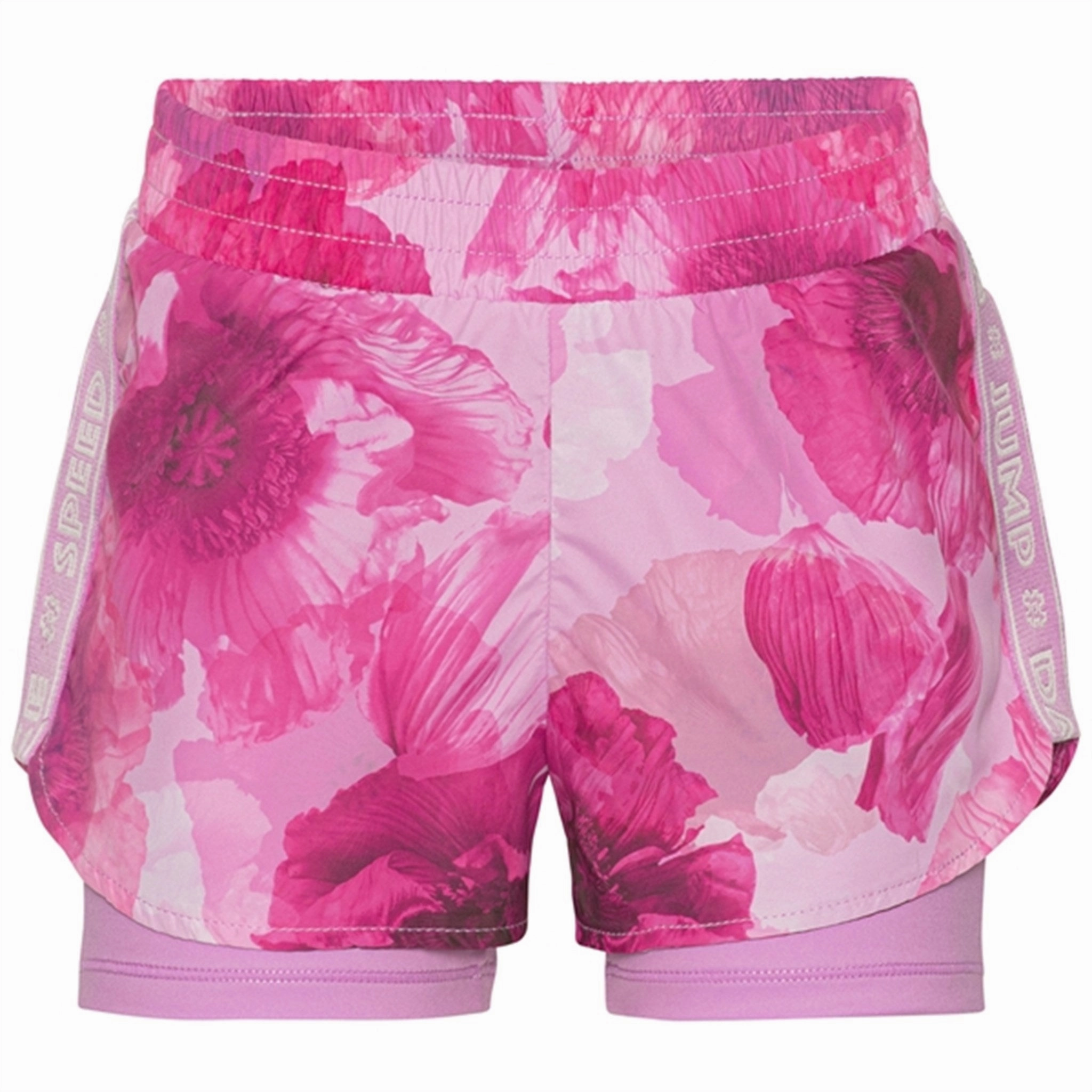 Molo Exercise Dreamy Poppies Omari Shorts Bacterial Growth Prevention