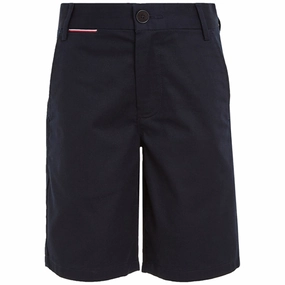 Tommy Hilfiger 1985 Chino Shorts Desert Sky Recycled Polyester Blend Hot Day