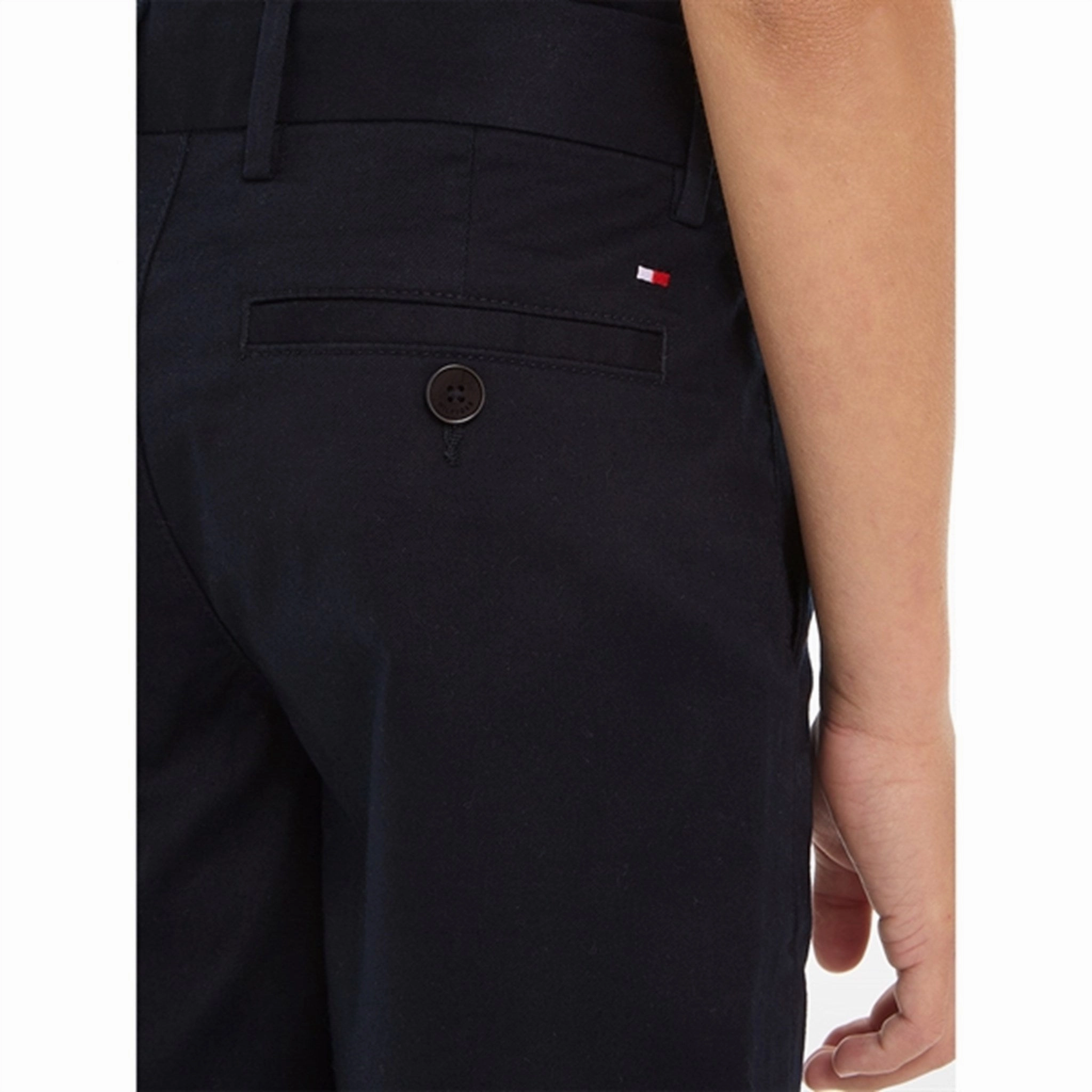 Tommy Hilfiger 1985 Chino Shorts Desert Sky Soft Lining Flatlock stitching