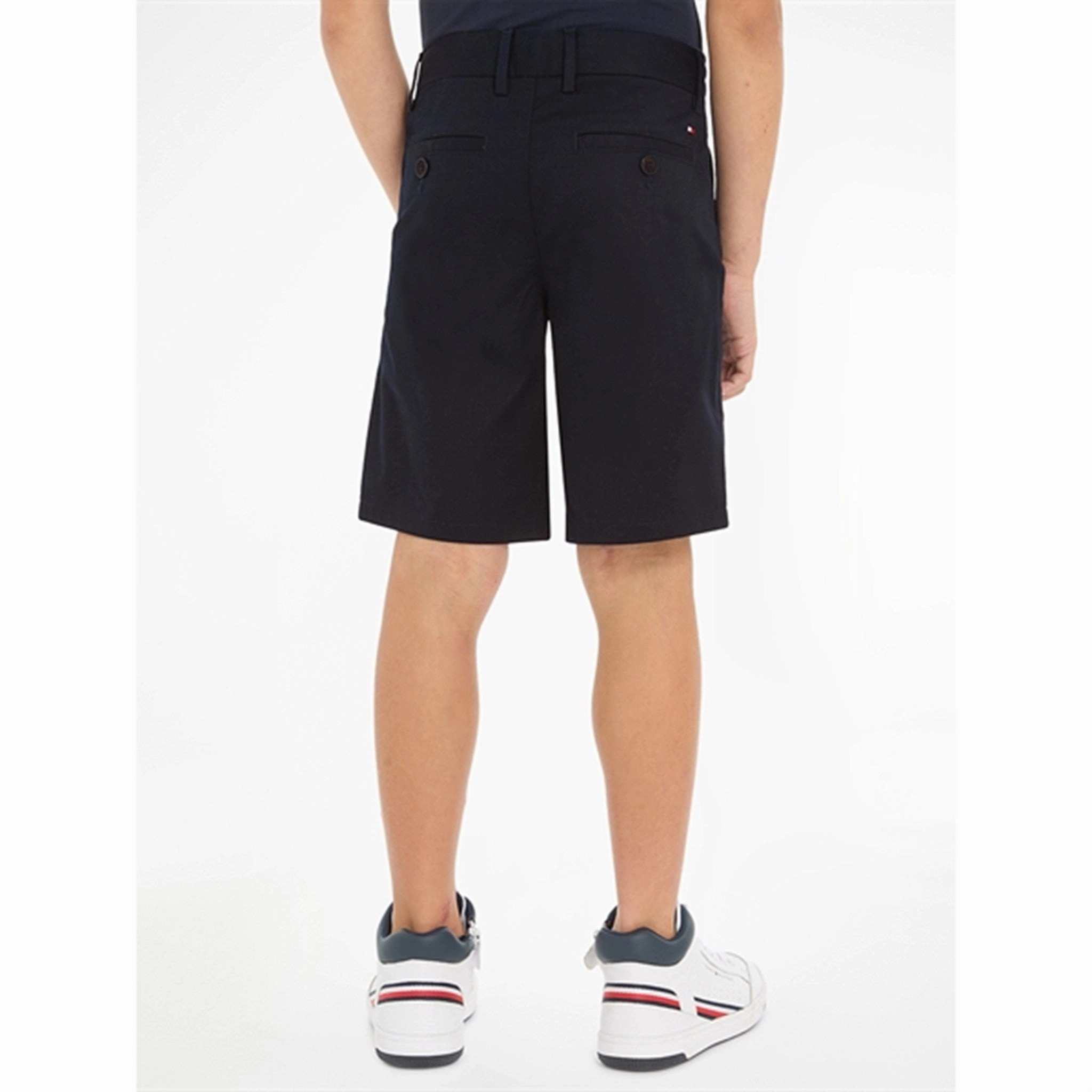 Water Resistant Finish Semi Formal Tommy Hilfiger 1985 Chino Shorts Desert Sky