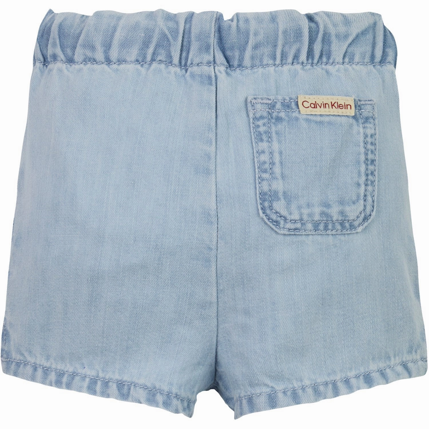 Calvin Klein Light Serenity Denim Lw Light Serenity Shorts Preppy Style SeamlessConstruction