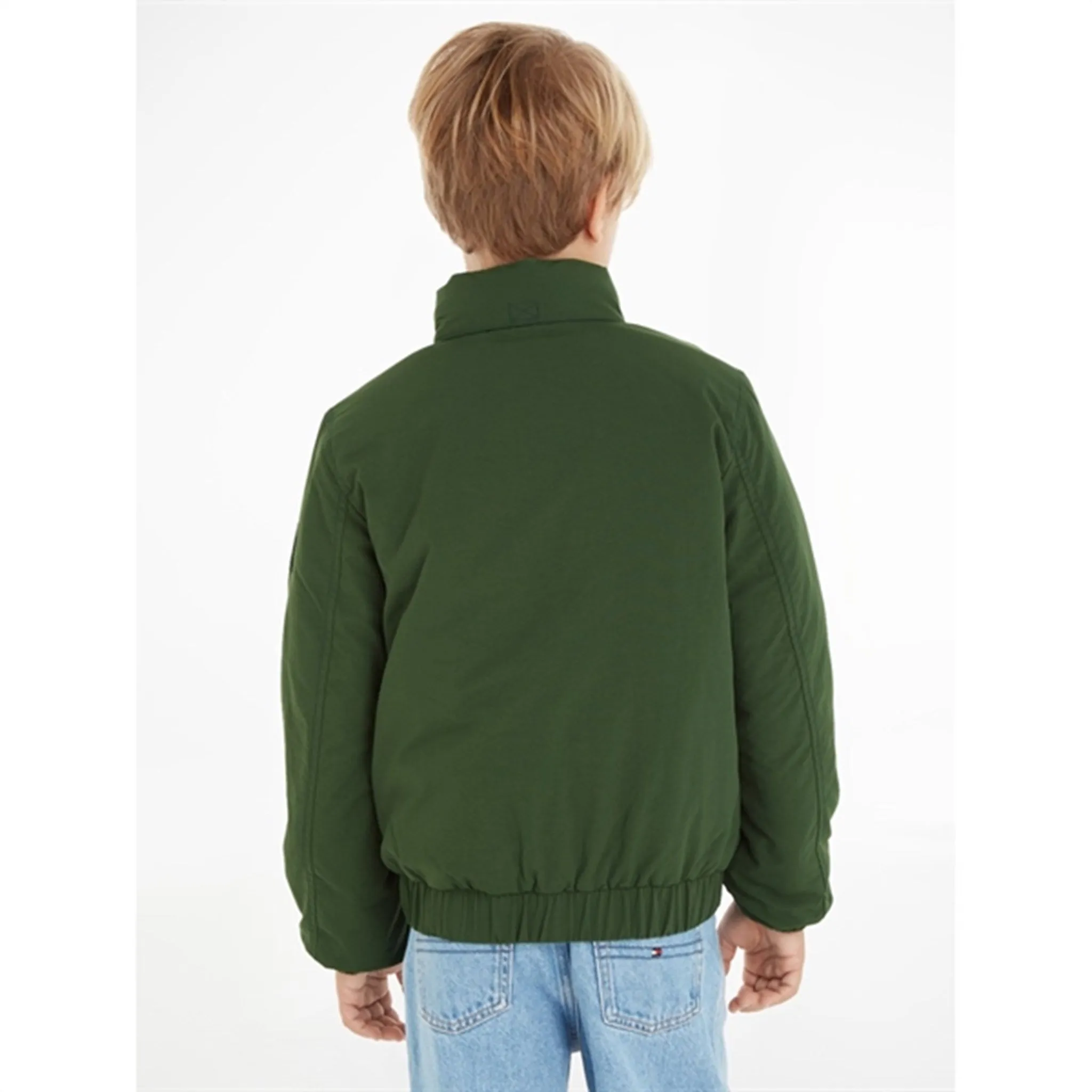 Tradition Tommy Hilfiger Essential Quilted Jacket Collegiate Green