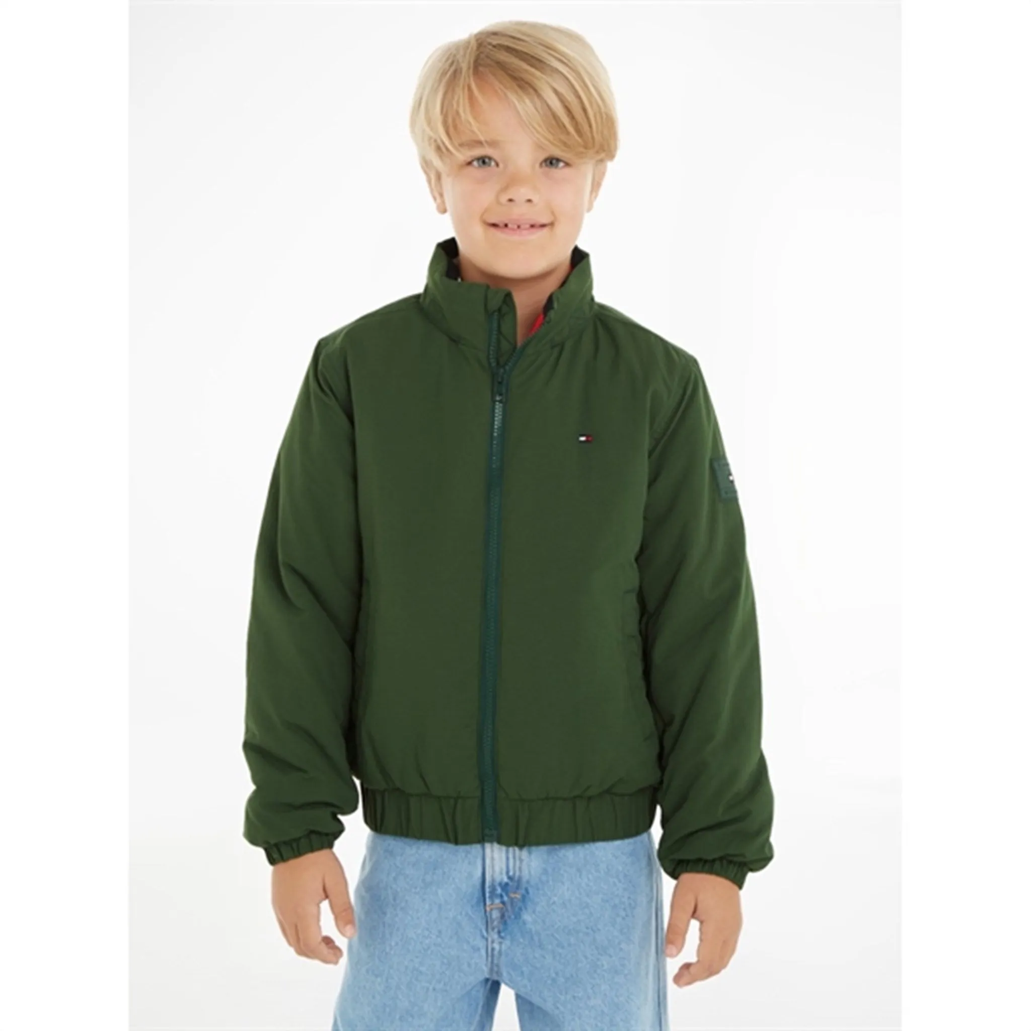 Seasonal Function Tommy Hilfiger Essential Quilted Jacket Collegiate Green