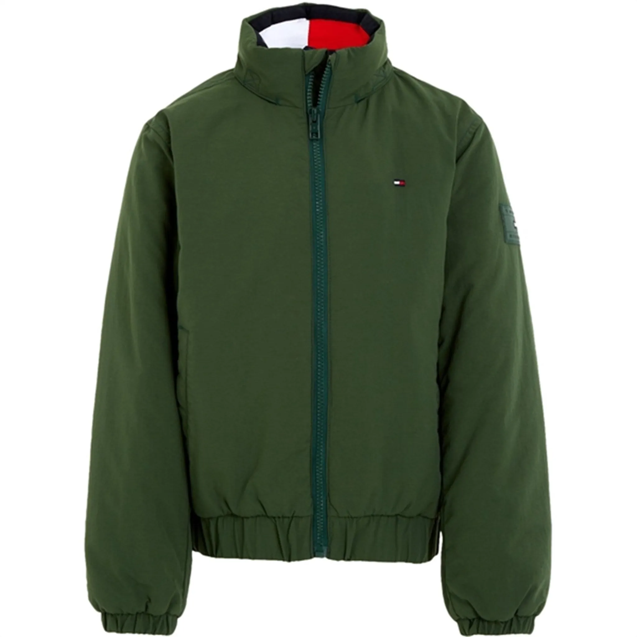 Regular-fit Tommy Hilfiger Essential Quilted Jacket Collegiate Green