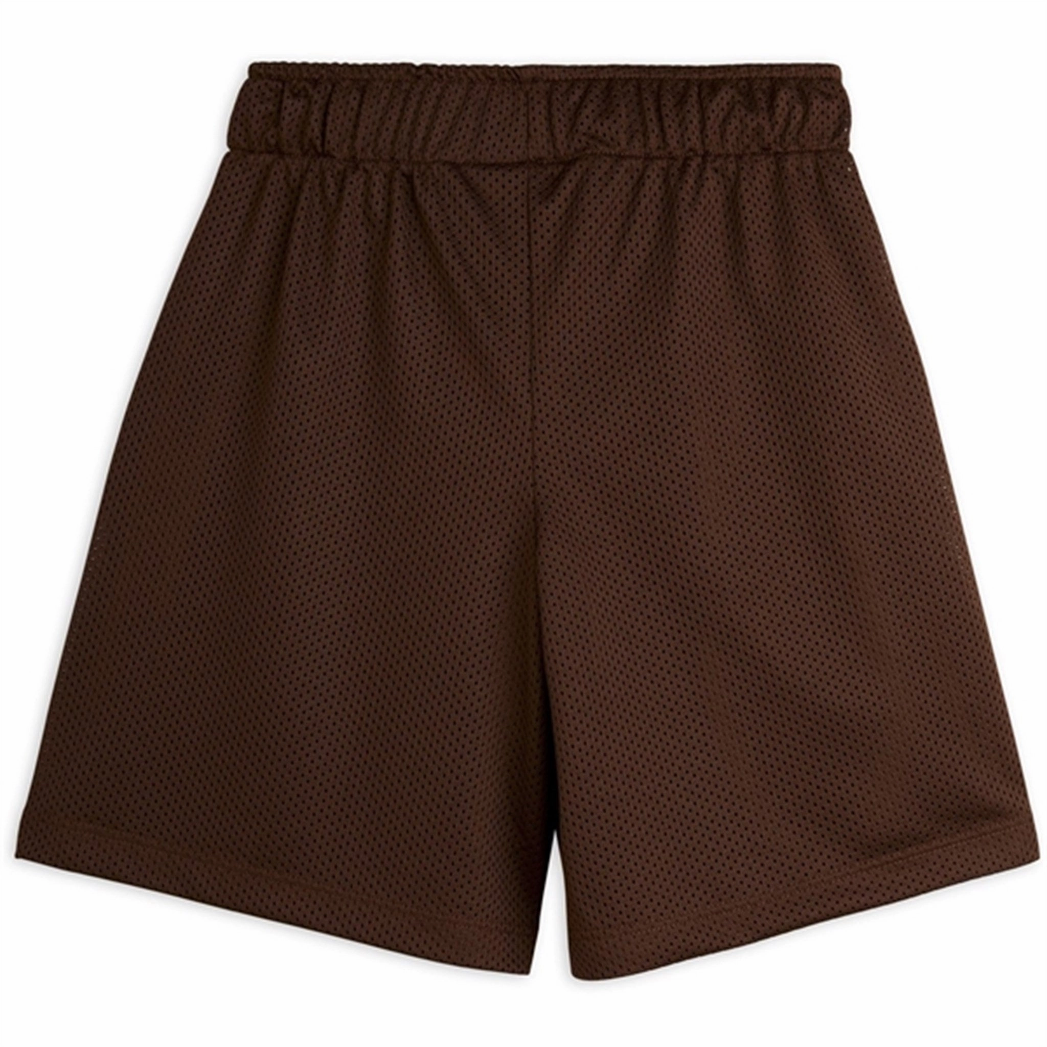 Mini Rodini Brown Basket Mesh Sp Shorts Casual Outfit