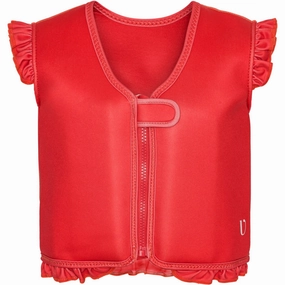 Vanilla COPENHAGEN Berry Red Swim Vest Neo Saltwater Resistant Design Hydrodynamic Design