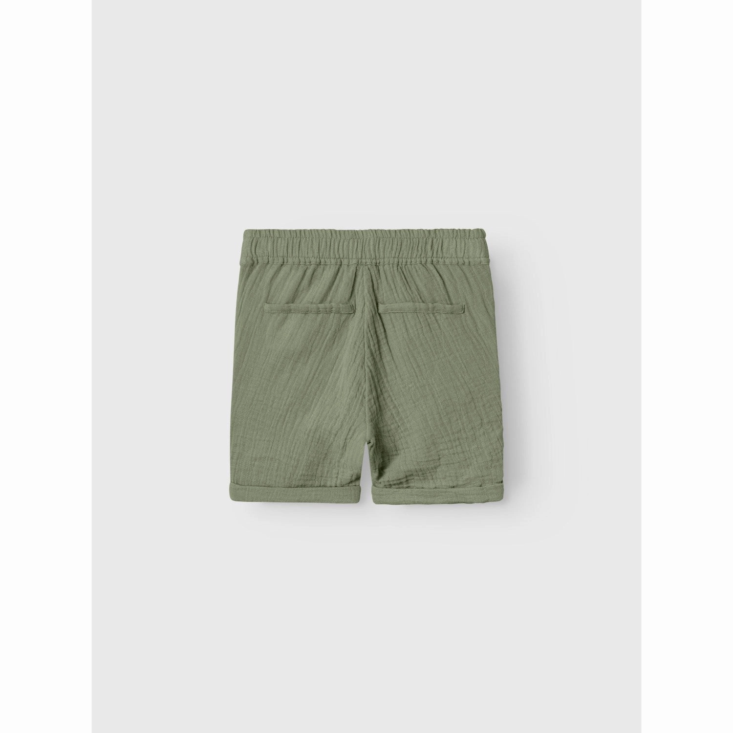Name It Oil Green Hassa Shorts Flexible Hemline NonSlipGrip