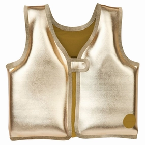 SunnyLife Float Vest Seahorse Unicorn Gold Hydrodynamic Silhouette