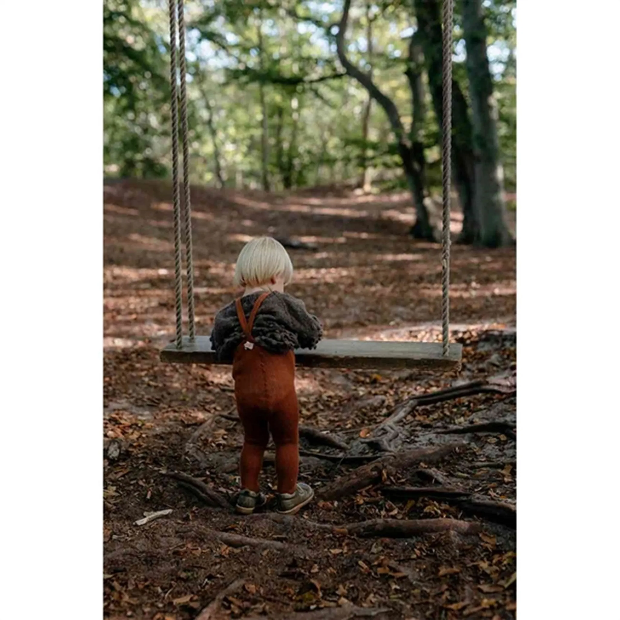 Chic Form Trendy Style Silly Silas Footed Tights Cinnamon