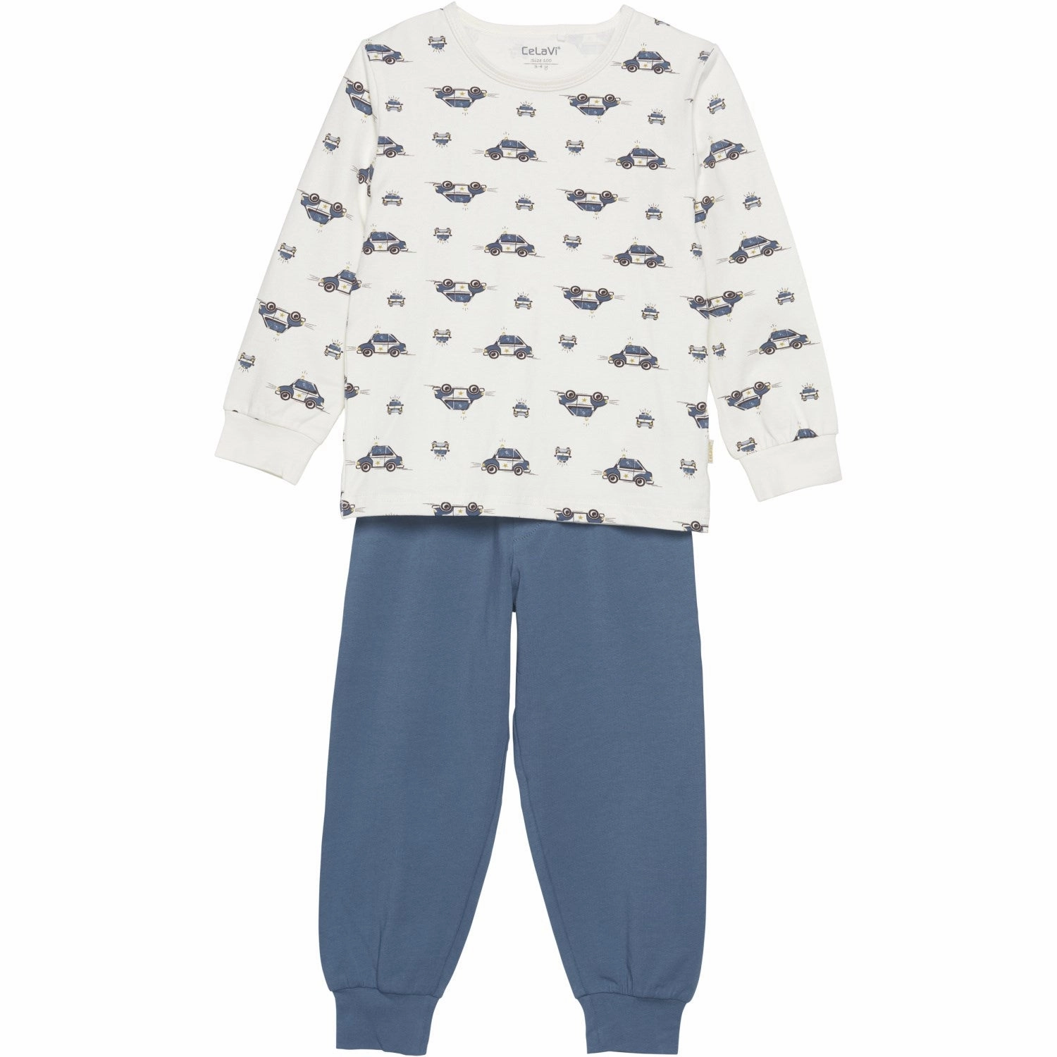 CeLaVi Blue Fushion Pajamas Cozy Work