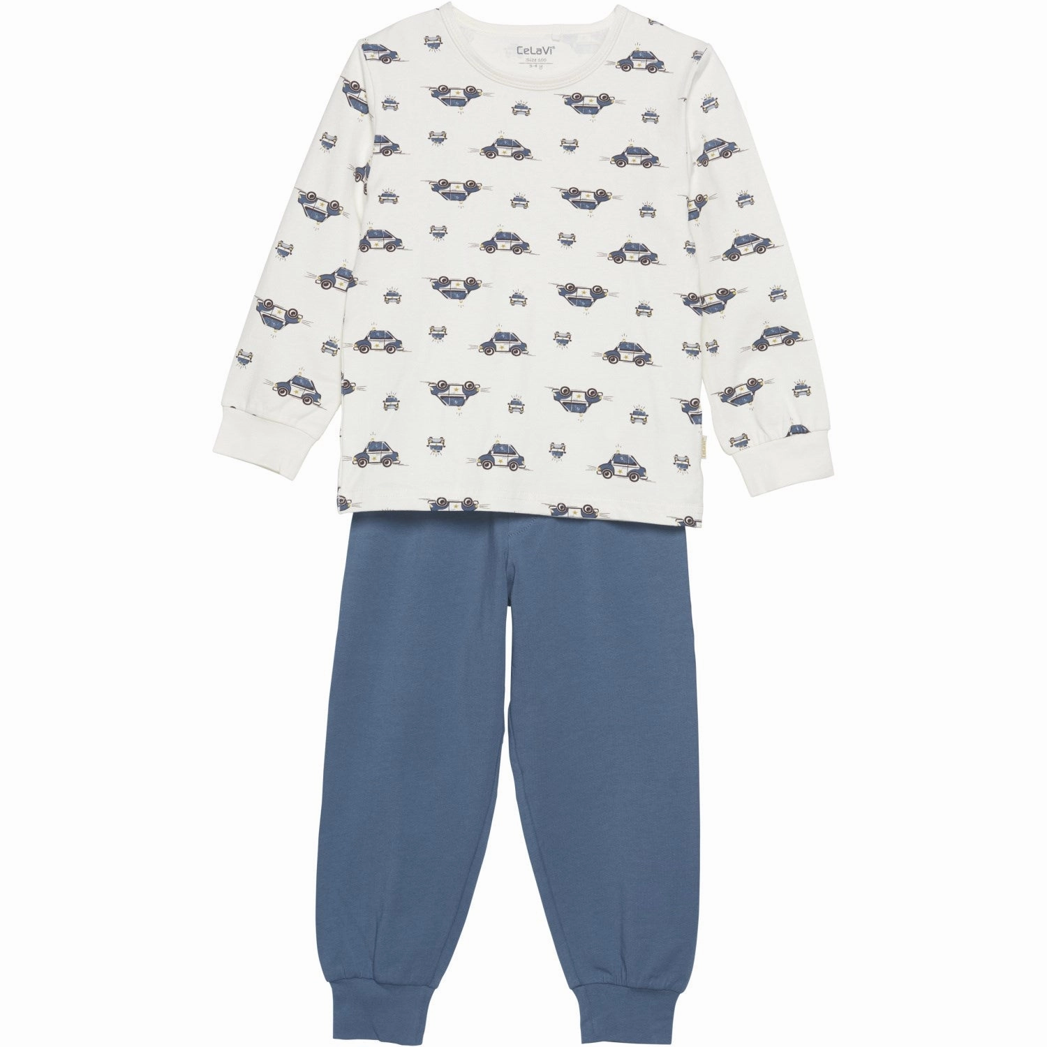 CeLaVi Blue Fushion Pajamas WrinkleFree Fabric