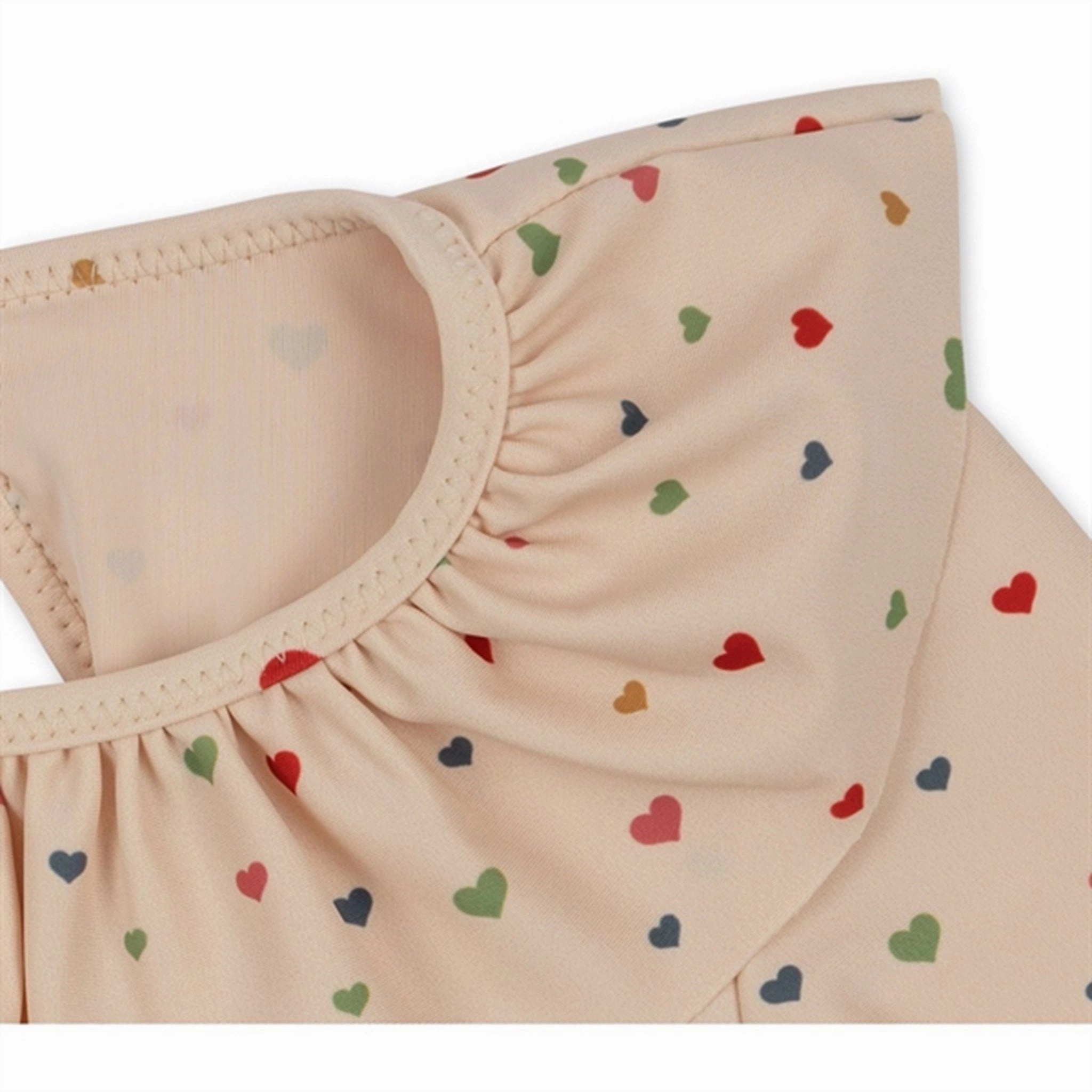 Trendy designs Konges Sl?jd Multi Hearts Manuca Frill Swimsuit