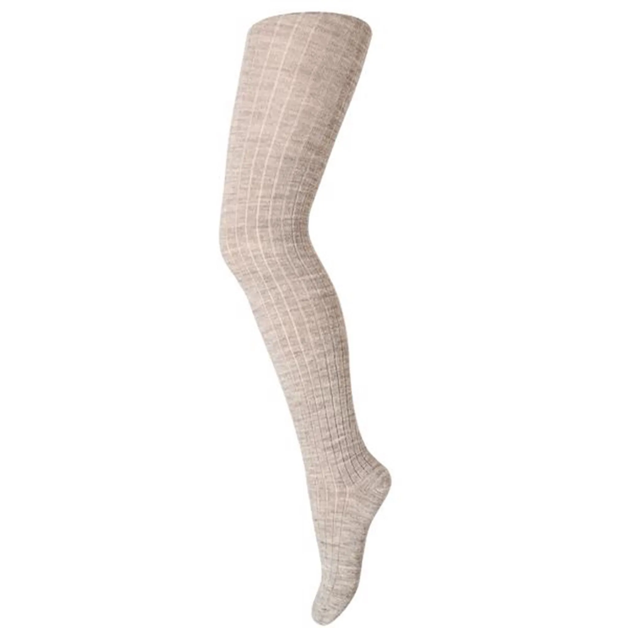 Breathable Performance MP Wool Rib Tights Light Brown