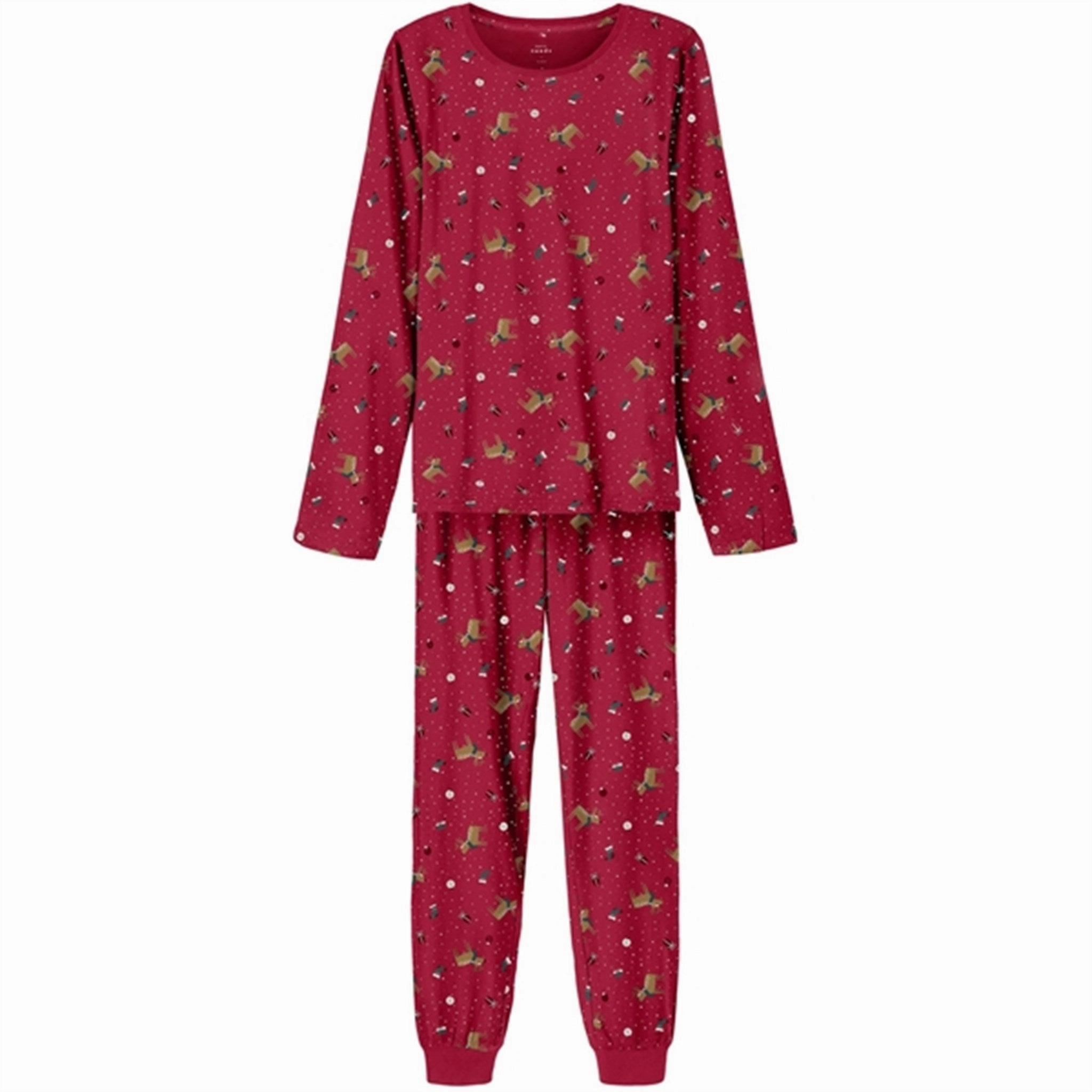 Name it Jester Red Ovismas Nightset Adult Easy Comfort
