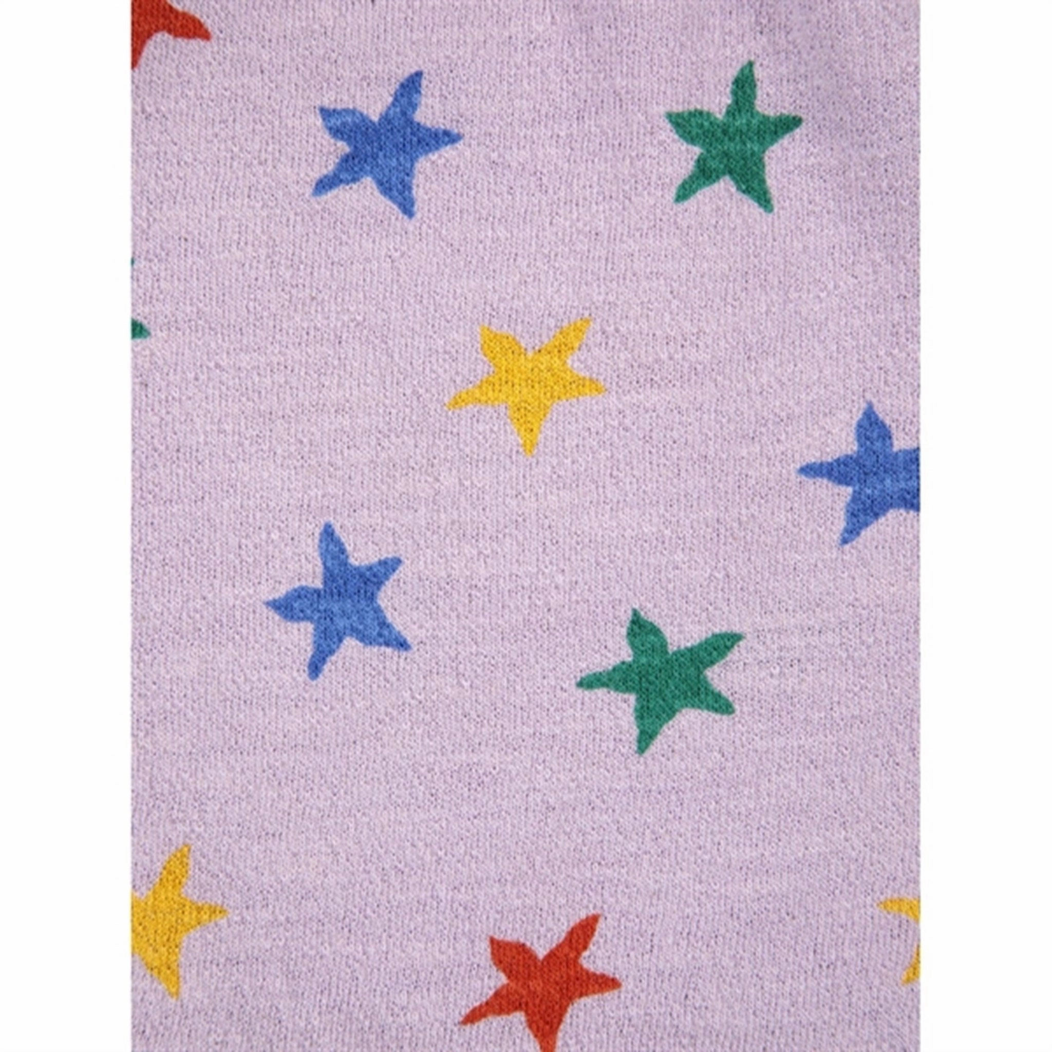 Bobo Choses Lavender Multicolor Stars All Over Ruffle Shorts BreathableWebbing