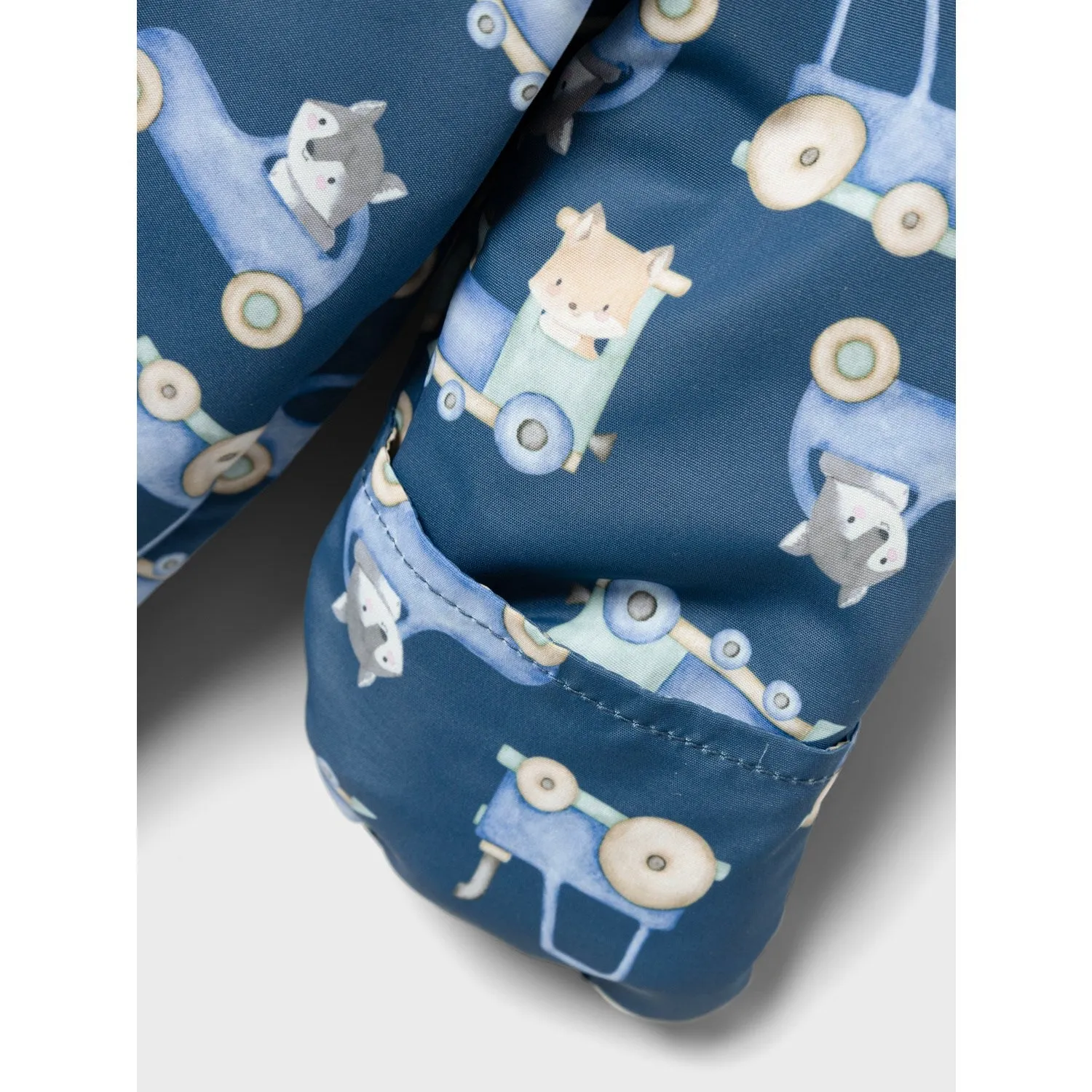 Name It Dark Denim Train Max Suit Garden-Party Sequin-Detail