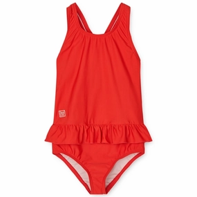 UPF Sun Protection Liewood Amara Swimsuit Apple Red