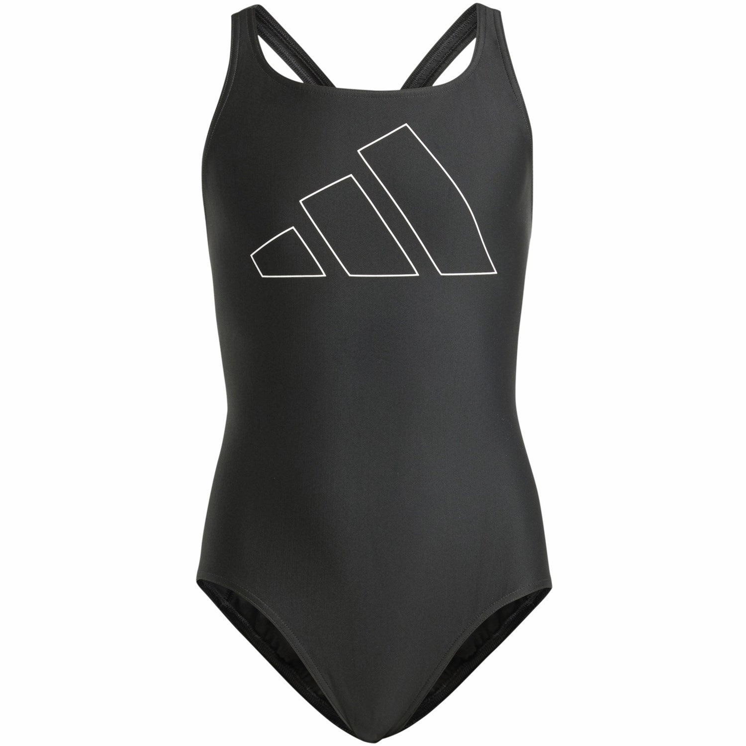 adidas Originals Black/White Big Bars Swimsuit G Solar Protective Coating