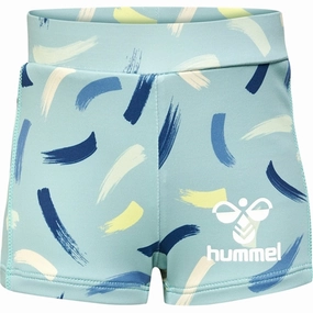 Hummel Beach Swim Shorts Blue Surf Coastal-Charm