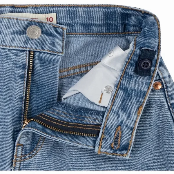 present for her Levi's Mini Mom Shorts W/ Roll Cuf Vibe Check