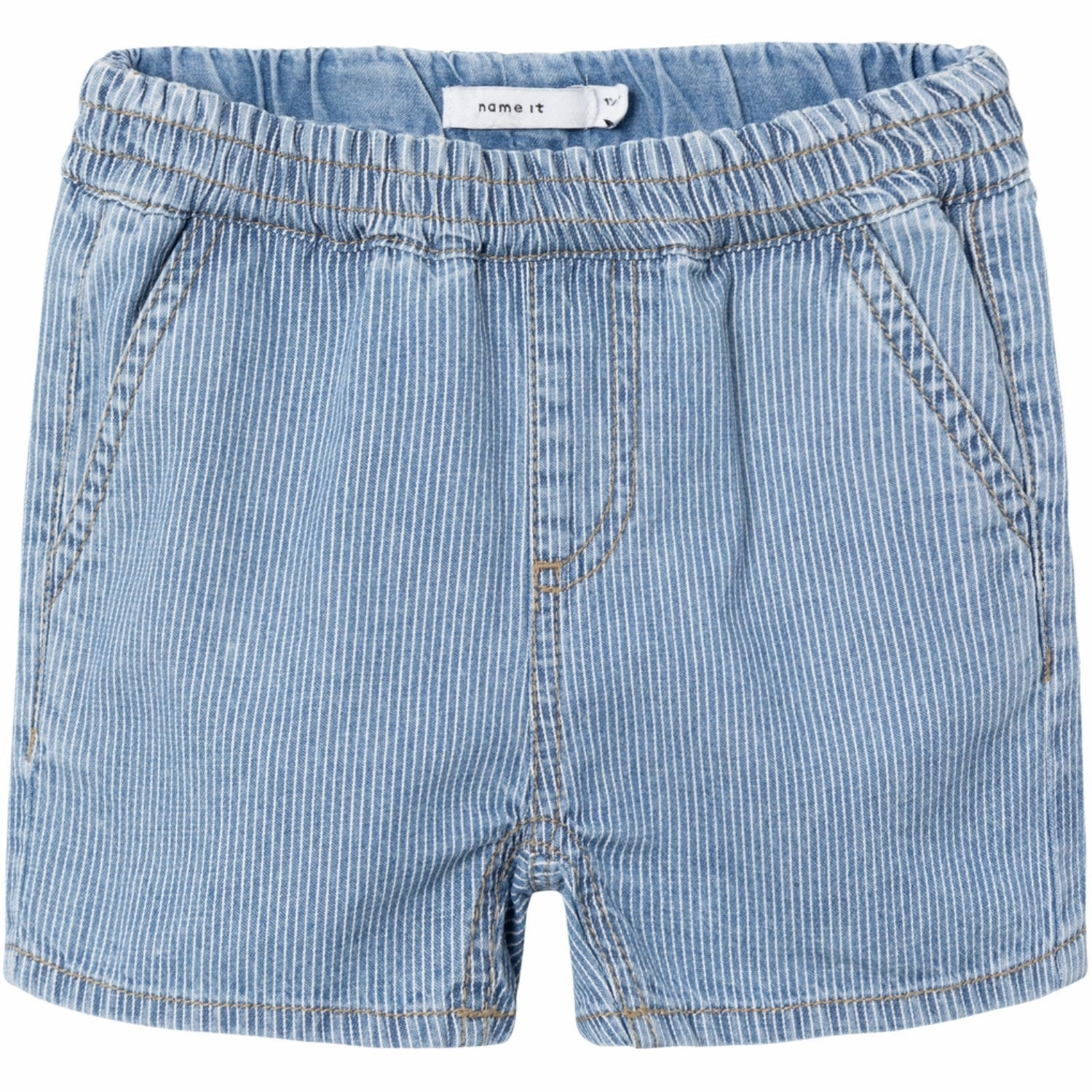dancewear Name It Light Blue Denim White Ryan Jogger Denim Shorts