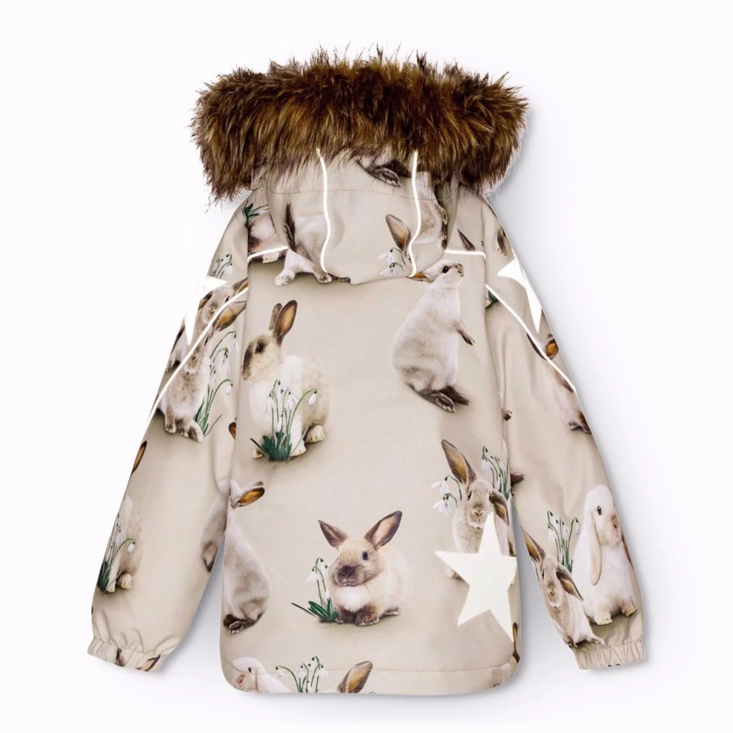 High-Performance Jacket Molo Winter Rabbits Hopla Fur Jacket