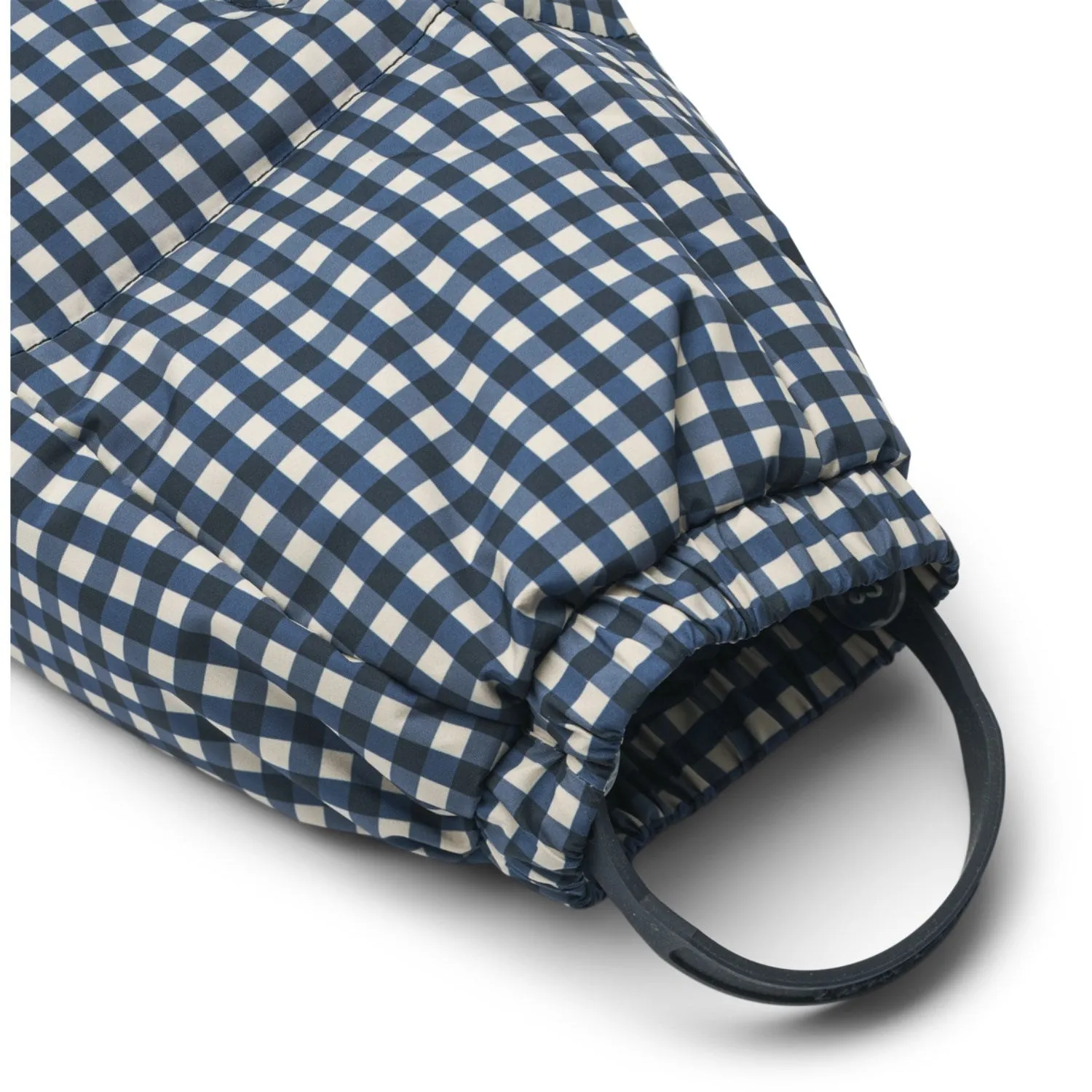 LieWood Check Classic Navy / Dark Sandy Sylvie Baby Snowsuit Figure-Skimming Trendy everyday shirt