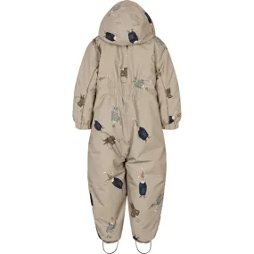 Cropped-Length Box-Pleat MarMar Oll Snowsuit Clowns Technical Outerwear