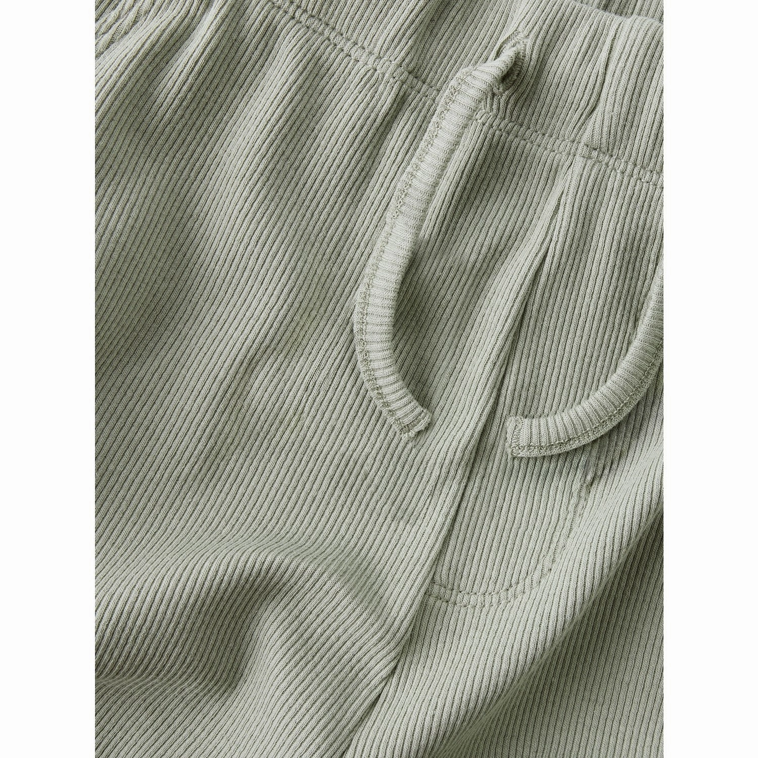 Lil'Atelier Seagrass Gago Kna Shorts Rubberized Waist Grip