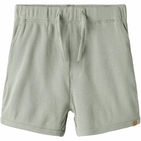 Lil'Atelier Seagrass Gago Kna Shorts Fitness Look Comfort waistband