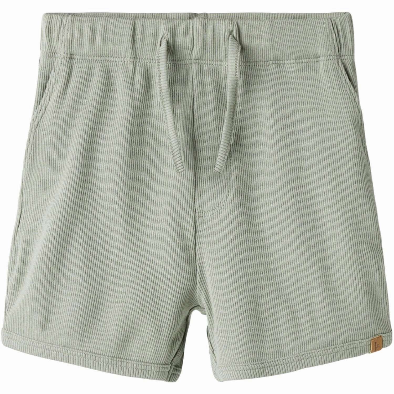 Lil'Atelier Seagrass Gago Kna Shorts Fitness Look Comfort waistband