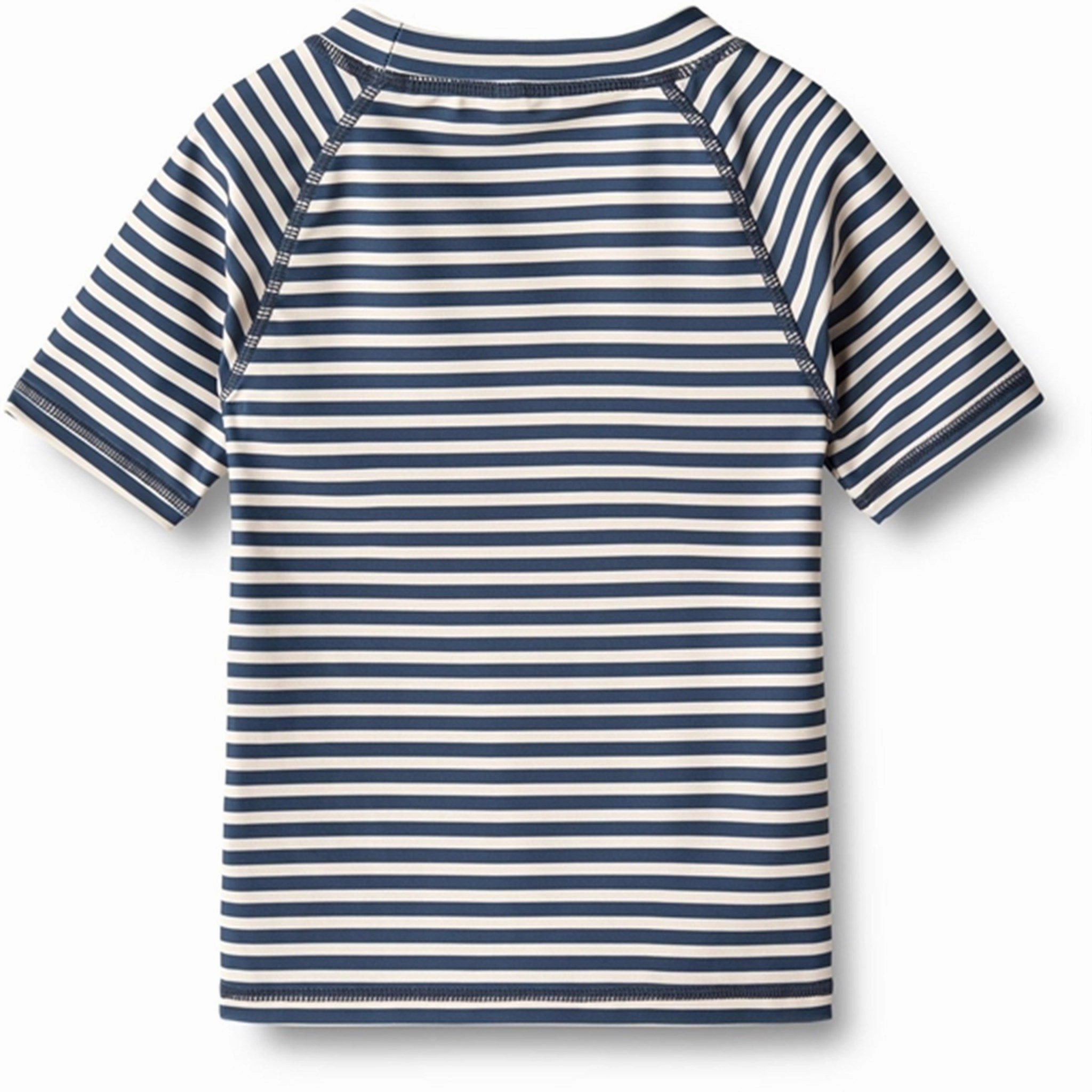 Wheat Indigo Stripe Swim T-shirt Jackie Thermal Bonded Seams Quick Release Buckle System