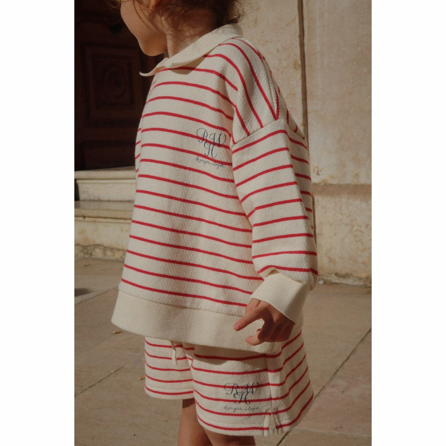 Organic Cotton DurableStitching Konges Sl?jd Porta Tripe RHW X KS Largo Sweat Gots