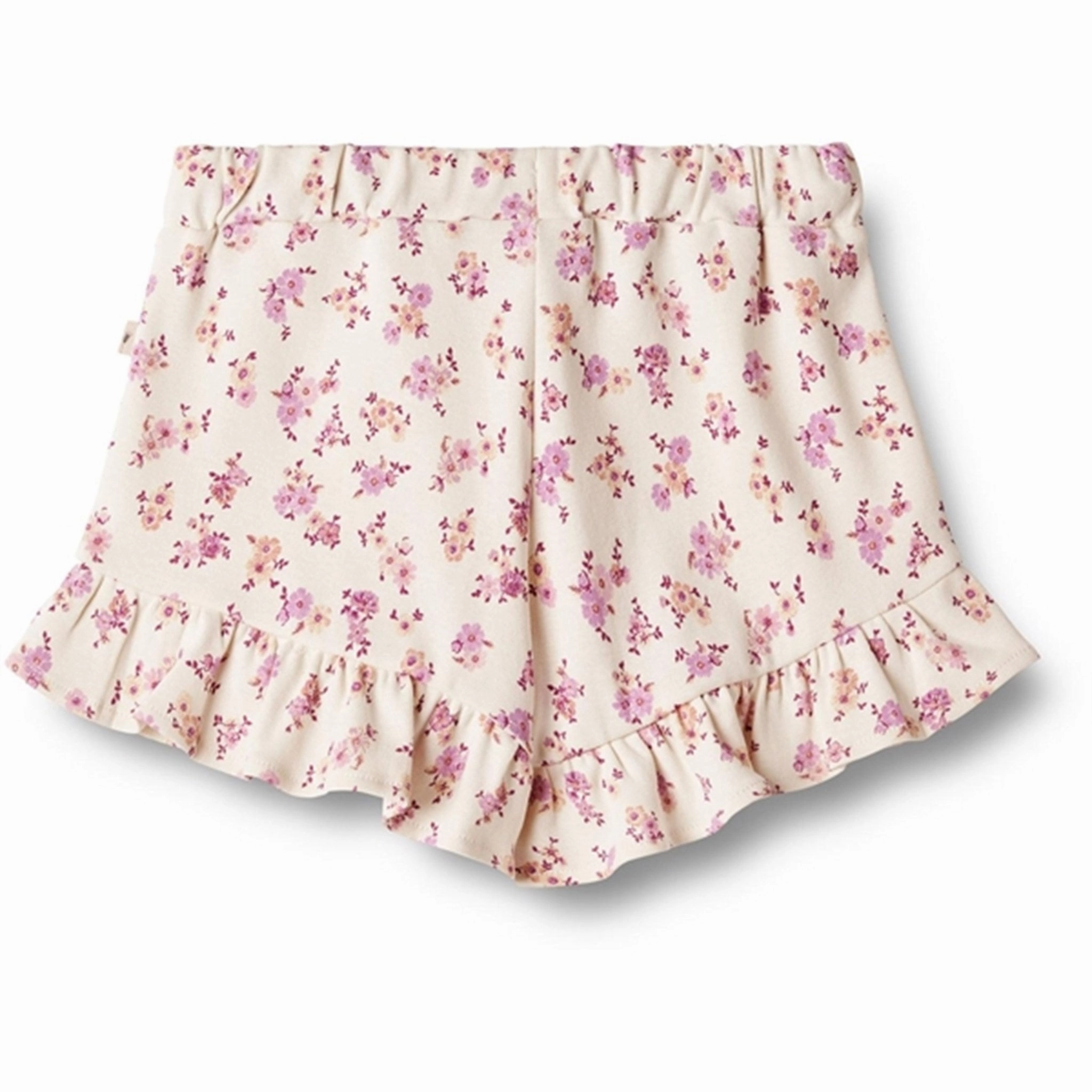 rayon fabric Chill Style Wheat Shell Flowers Jersey Shorts Deva