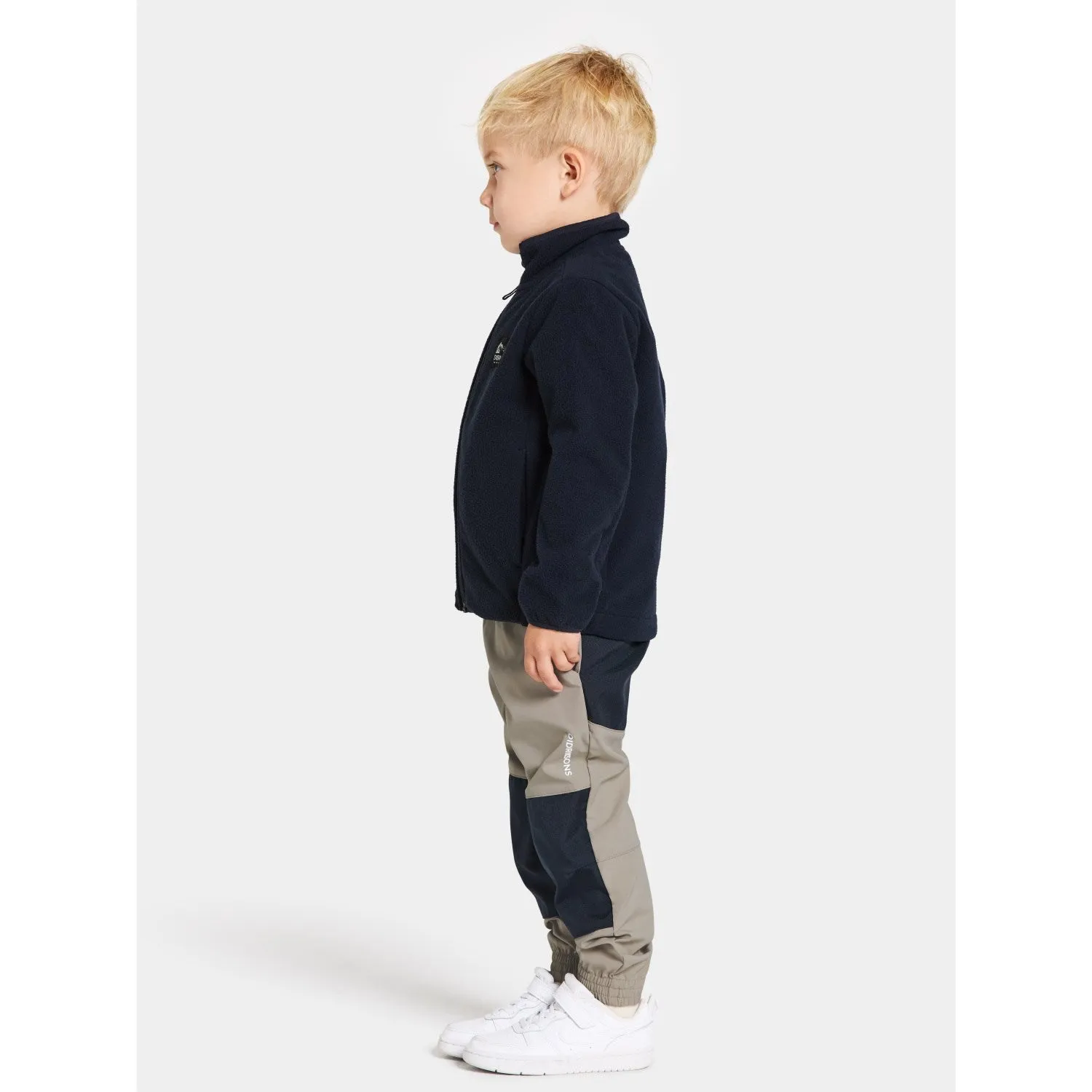 Cold Climate Wander Ready Didriksons Dark Night Blue Muskot Kids Jacket