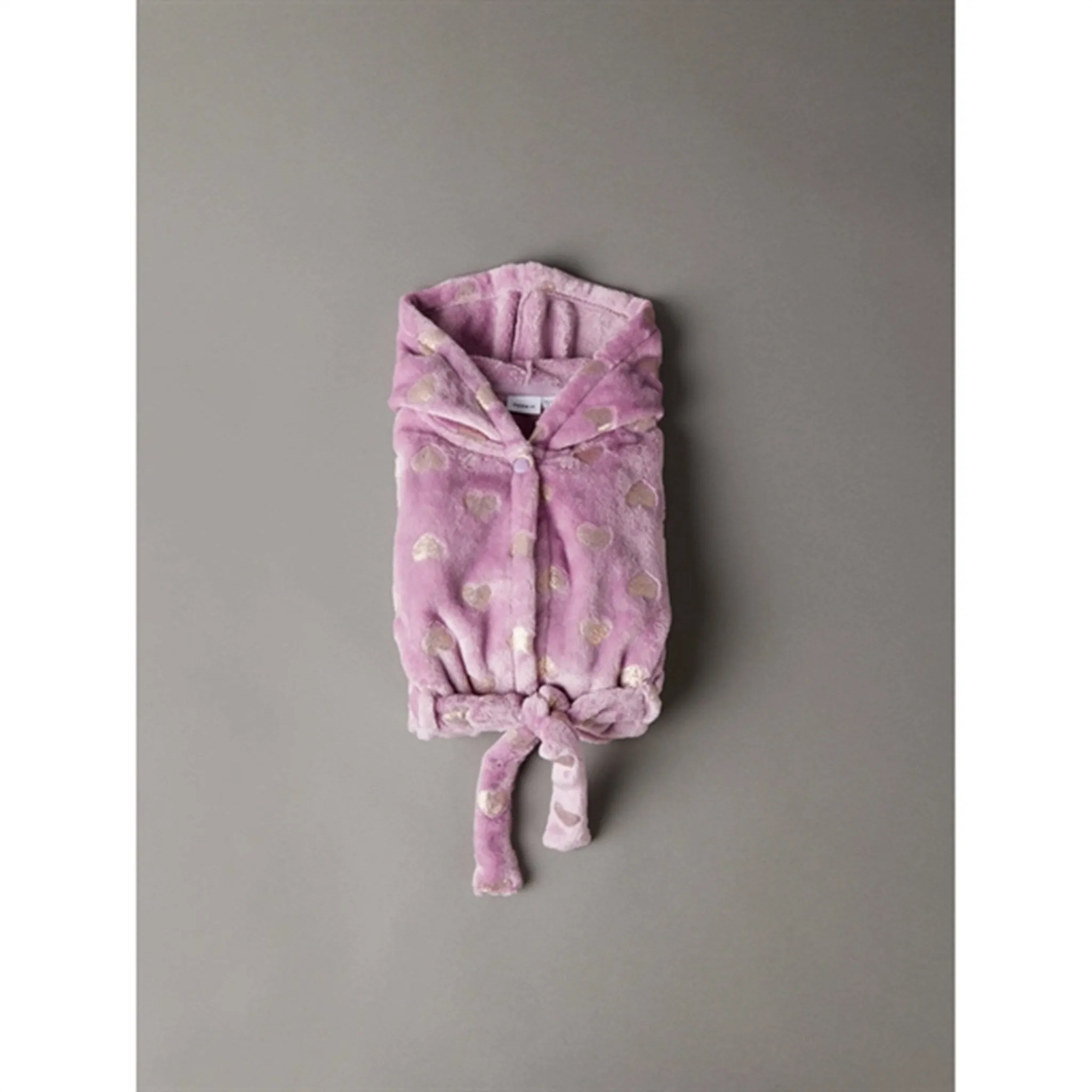 Name it Lavender Mist Raibe Morning Robe Adjustable Drawstrings Layered construction